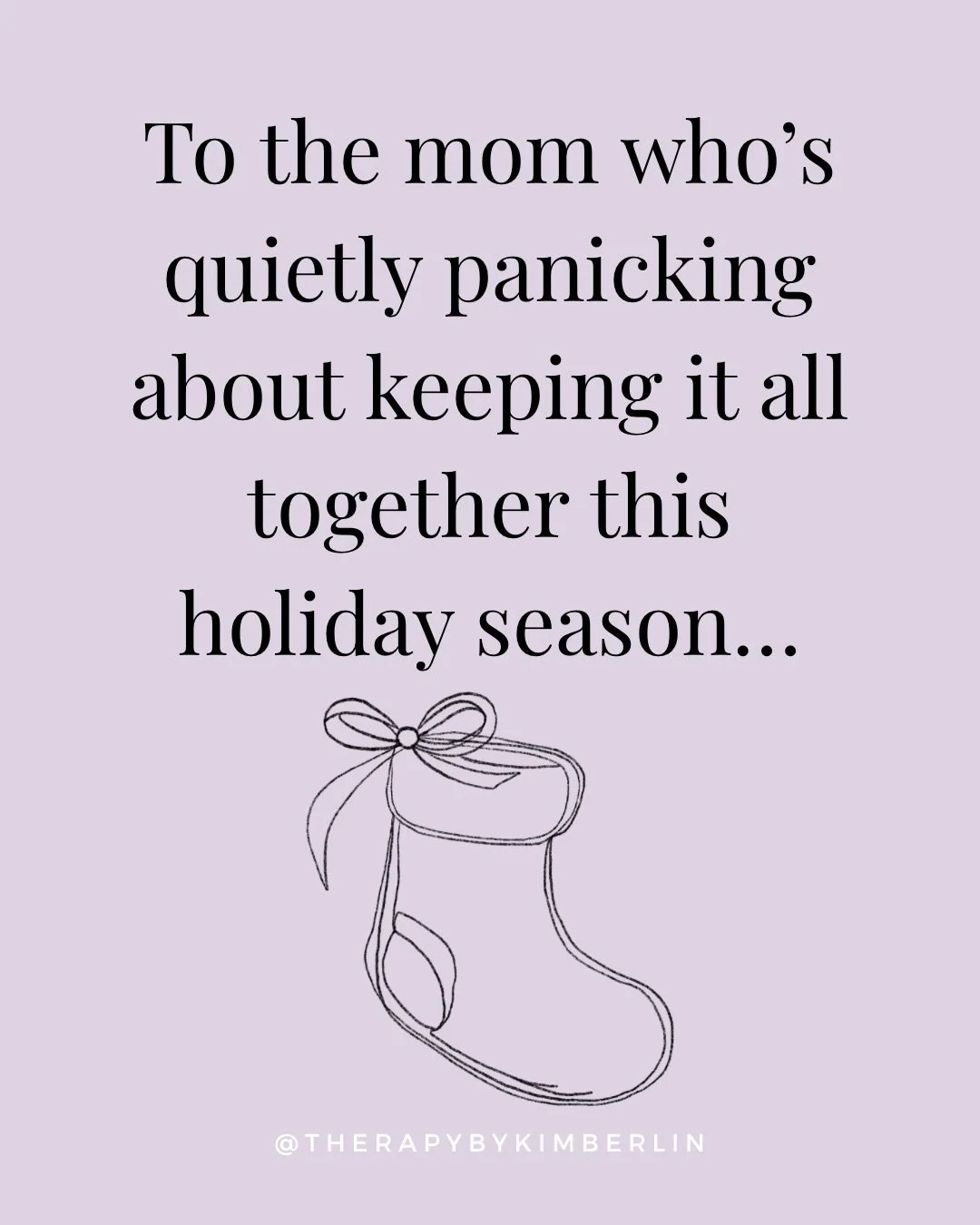 If the holidays are piling on the pressure and you&rsquo;re tired of carrying everything alone&hellip;I help perfectionistic women untangle overwhelm, set healthier boundaries, and finally feel supported.

✨To Book a free 15-minute intro call, just f