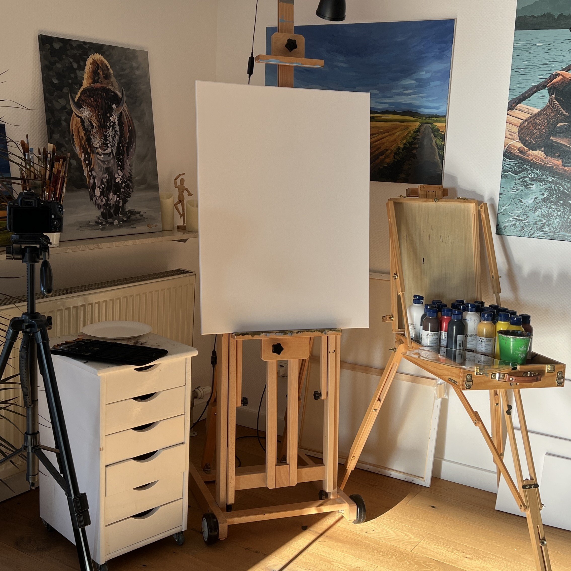 Ein Blick hinter die Kulissen: Die Entstehung eines Kunstwerks