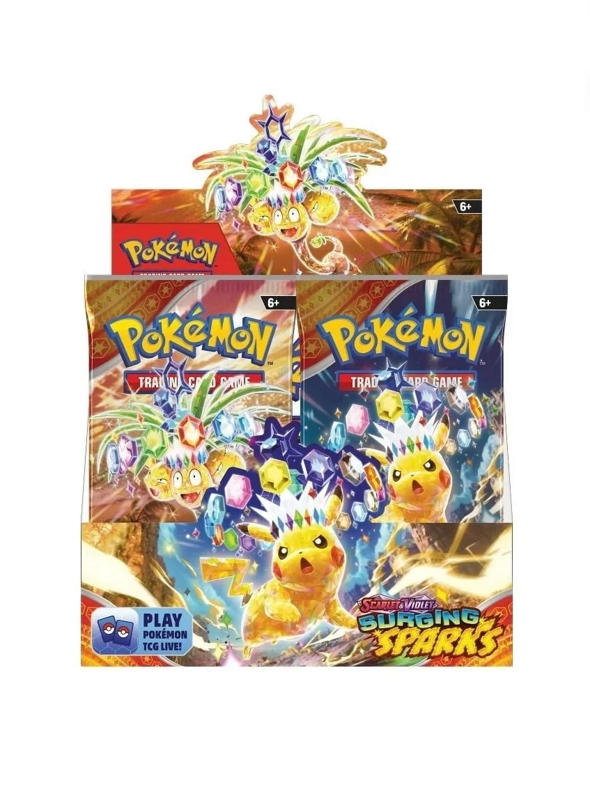 Surging Sparks Booster Box - Pokémon Trading Card Game