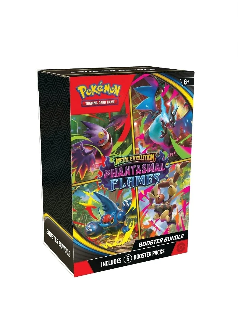 Phantasmal Flames Booster Bundle - Pokémon Trading Card Game