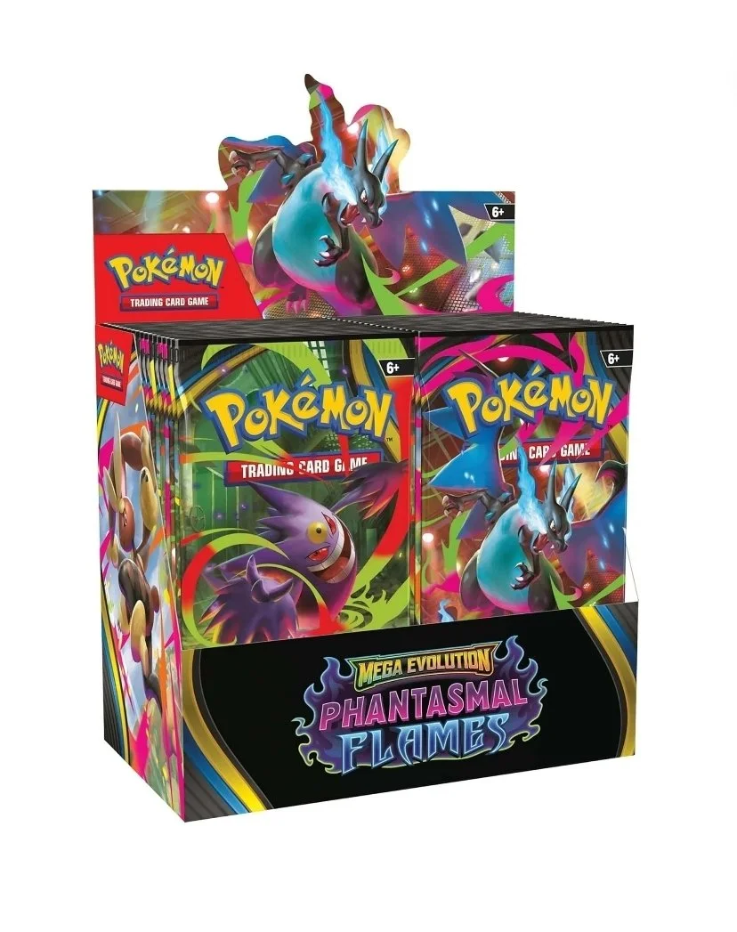 Phantasmal Flames Booster Box - Pokémon Trading Card Game