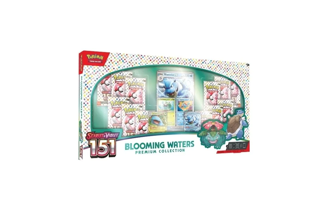 Scarlet and Violet 151 Blooming Waters Premium Collection - Pokémon Trading Card Game