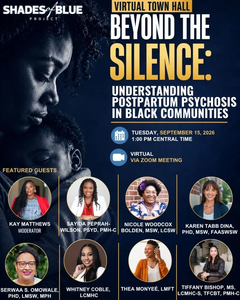Beyond the Silence: Understanding Postpartum Psychosis in Black Communities (Live ONLINE)