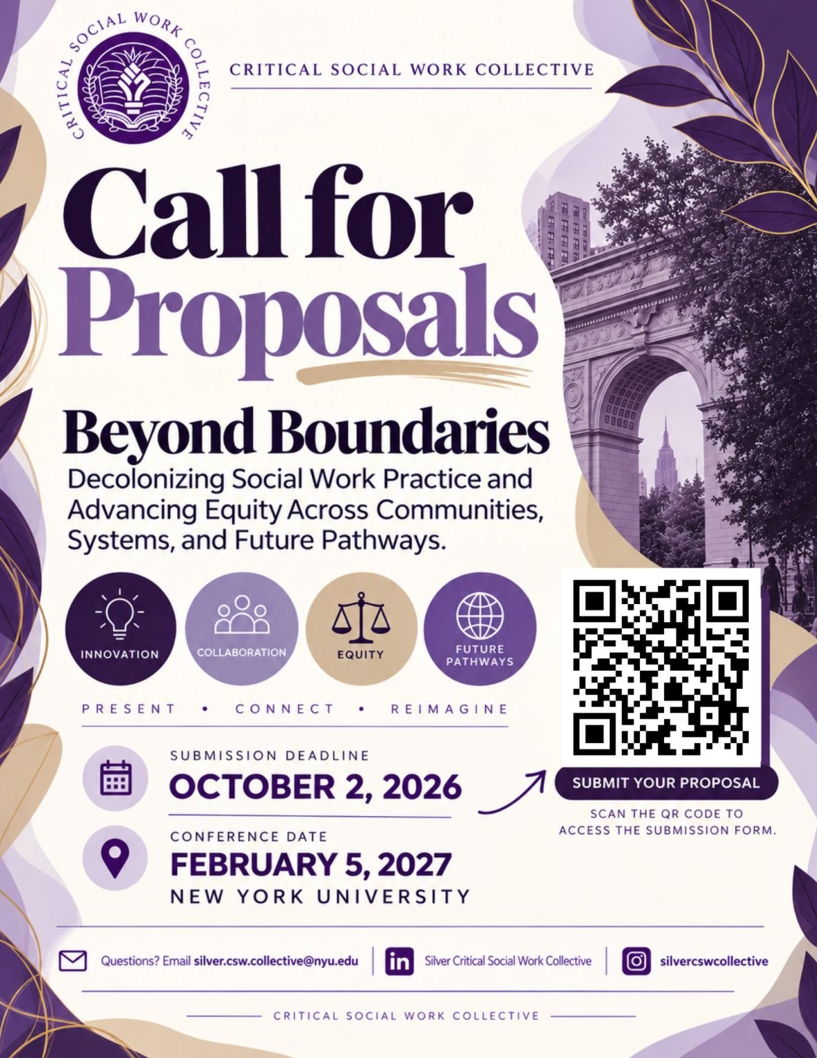 Beyond Boundaries: Decolonizing Social Work Practice and Advancing Equity Across Communities, Systems, and Future Pathways (New York University - New York City)