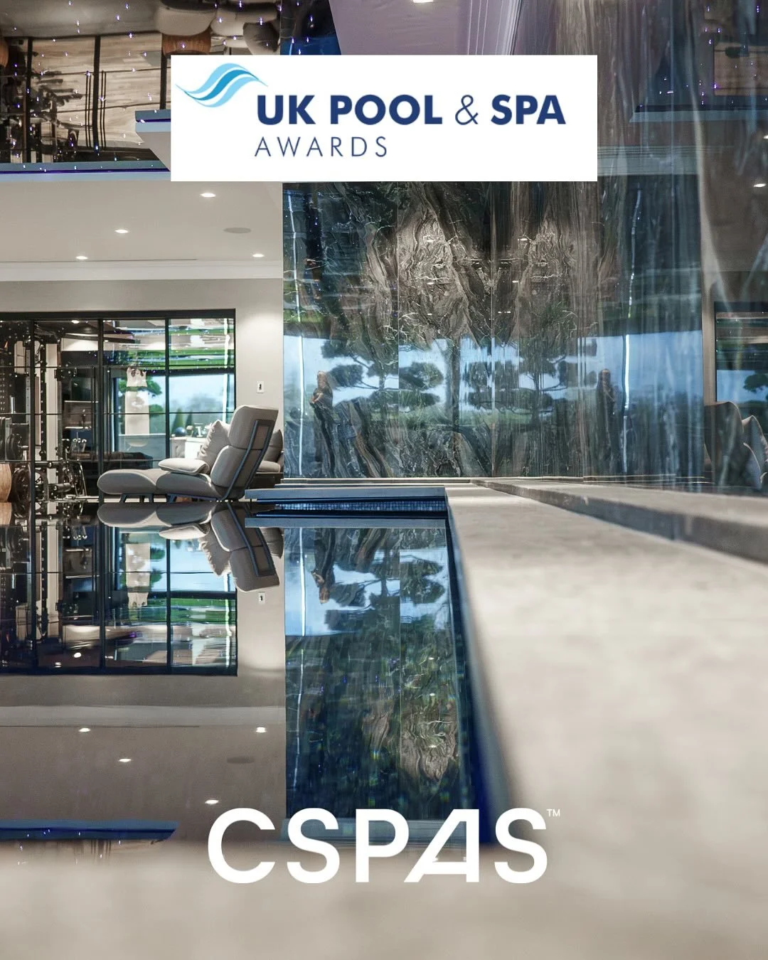 Exciting News from CSPAS! 
We’re proud to be a part of the @ukpoolspaawards 2025 - entered in six categories including new build indoor and outdoor pools, refurbishment, and our brand new showroom and demonstration pool! 
We’re incredib