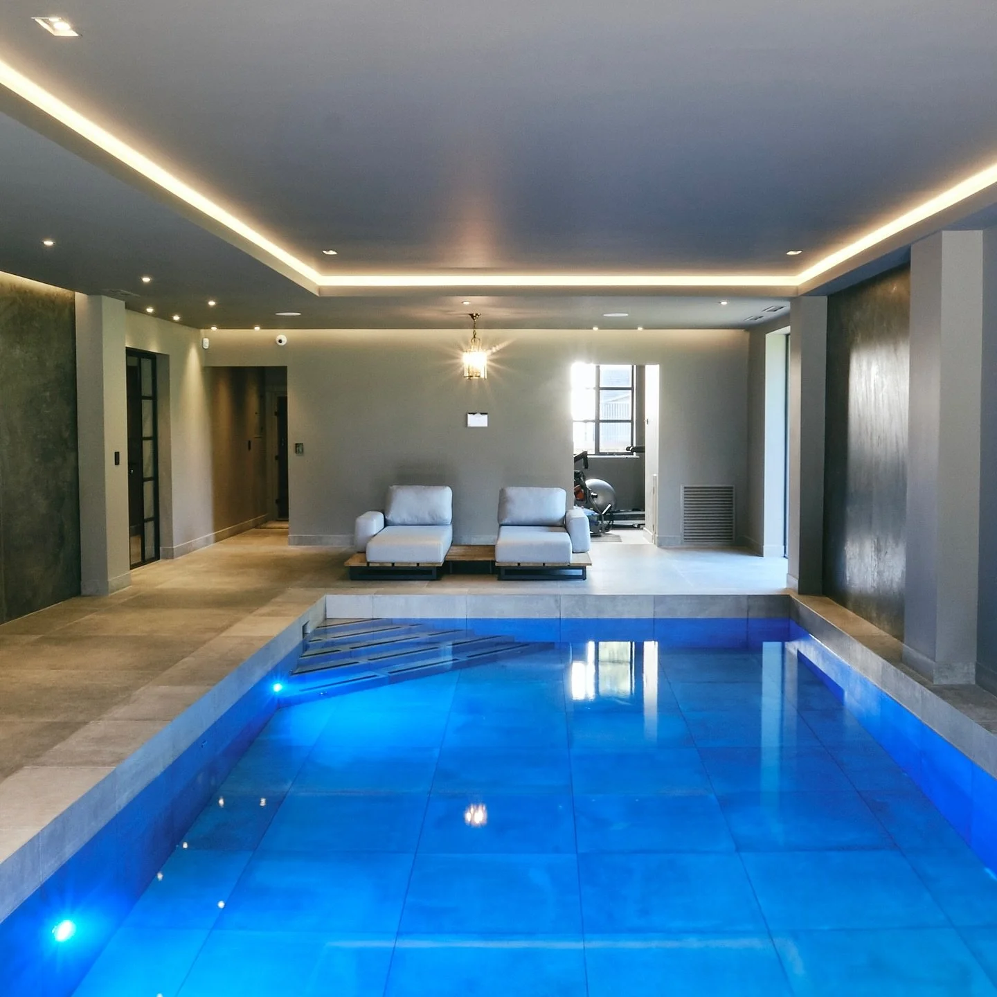 Take a look at Urban Still, our transformation of an indoor pool in Alderley Edge into a sleek, modern space. 

This project included:
* Full plant, lighting and pipework upgrades
* Heatstar air management system for optimal efficiency
* Concealed in