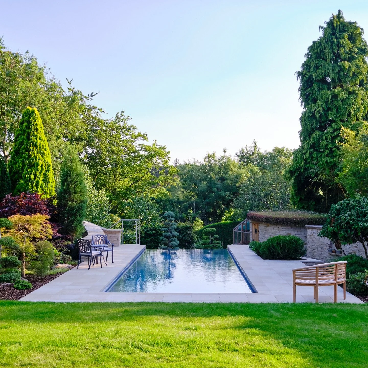 Pools as Landscape Centrepieces 🍃💧 

When considered from the very start of a project, a swimming pool becomes a true centrepiece. 

At CSPAS we design pools to sit in harmony with their surroundings, working closely with landscape designers to ali
