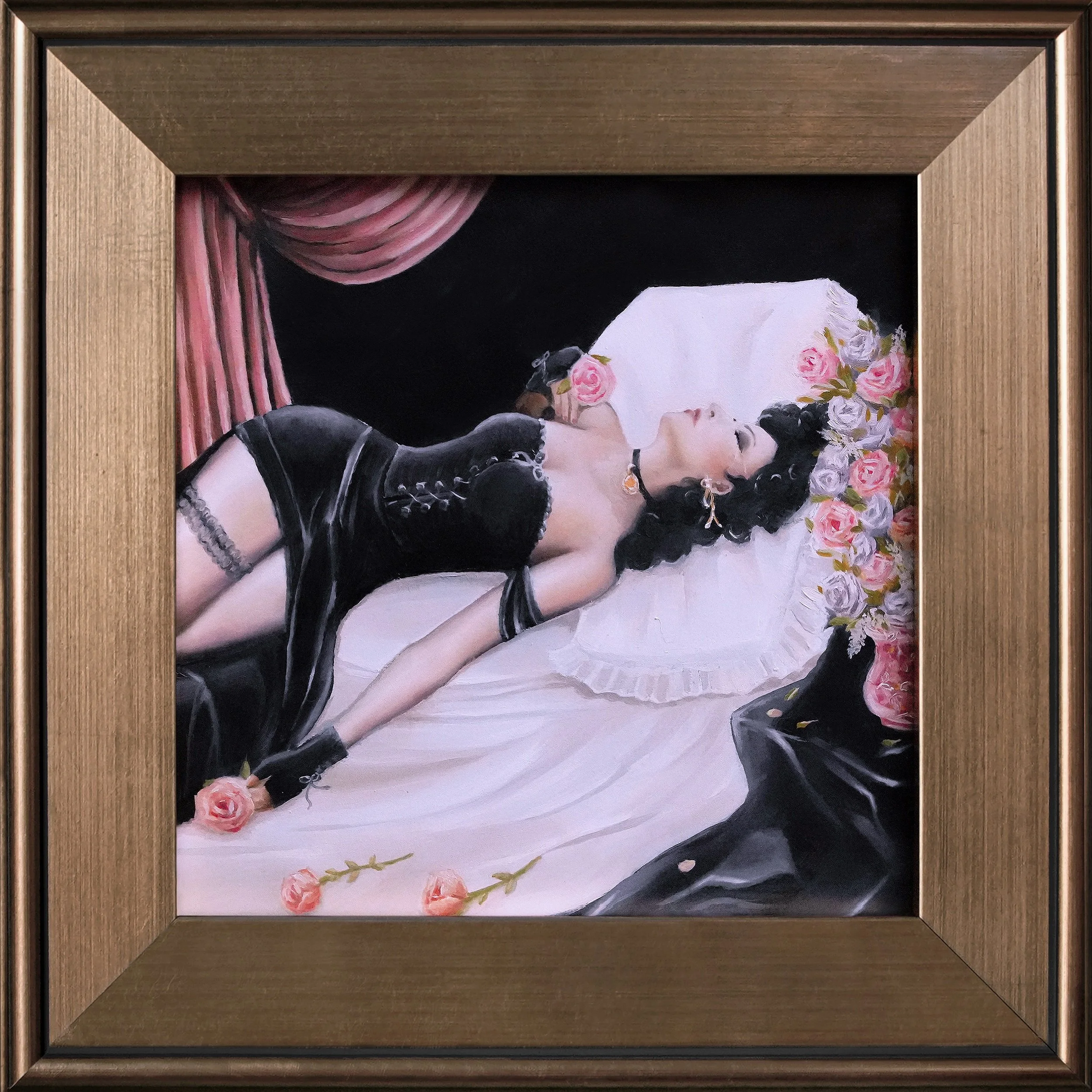 image of the album cover for "a whisper of spring" by canary complex