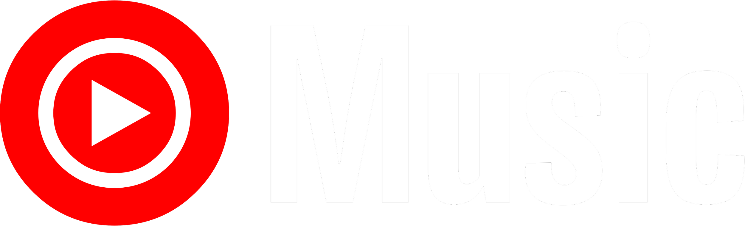 YouTube Music logo.
