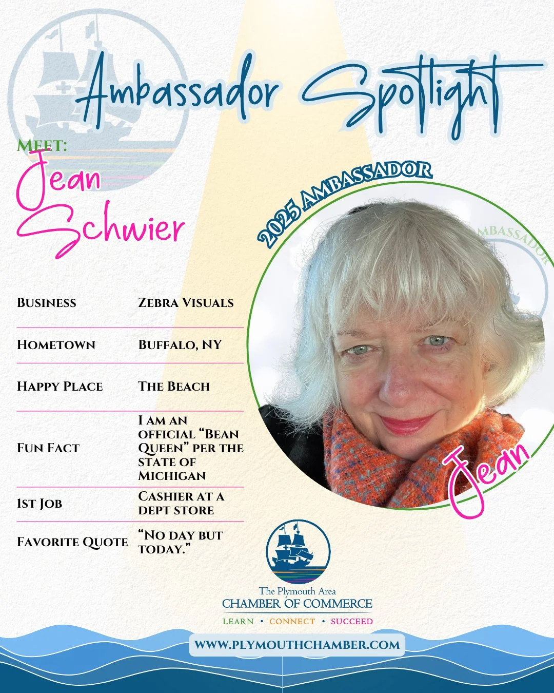 Help us wish a very happy birthday to our fabulous Ambassador, Jean Schwier!

What&rsquo;s a &ldquo;Bean Queen&rdquo; you ask? So did we&hellip;! 
In Michigan, an &ldquo;official Bean Queen&rdquo; is typically a title given as part of a local agricul