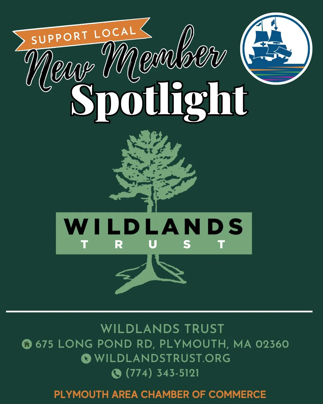 🌿Welcome Wildlands Trust! 🌿 Working across Southeastern Massachusetts, they&rsquo;re dedicated to permanently protecting native habitats, farmland, forests, and coastal resources&mdash;keeping communities healthy and connected to nature. 🌊🌲 From 