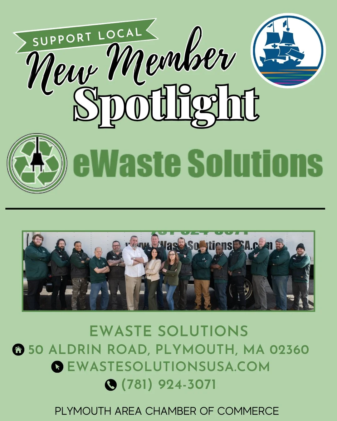 ♻️ Welcome eWaste Solutions! ♻️ Family-owned and serving New England for 20+ years, they make electronics recycling and data destruction safe, secure, and sustainable. 💻🔒 From banks and schools to hospitals and local businesses, eWaste Solutions pr