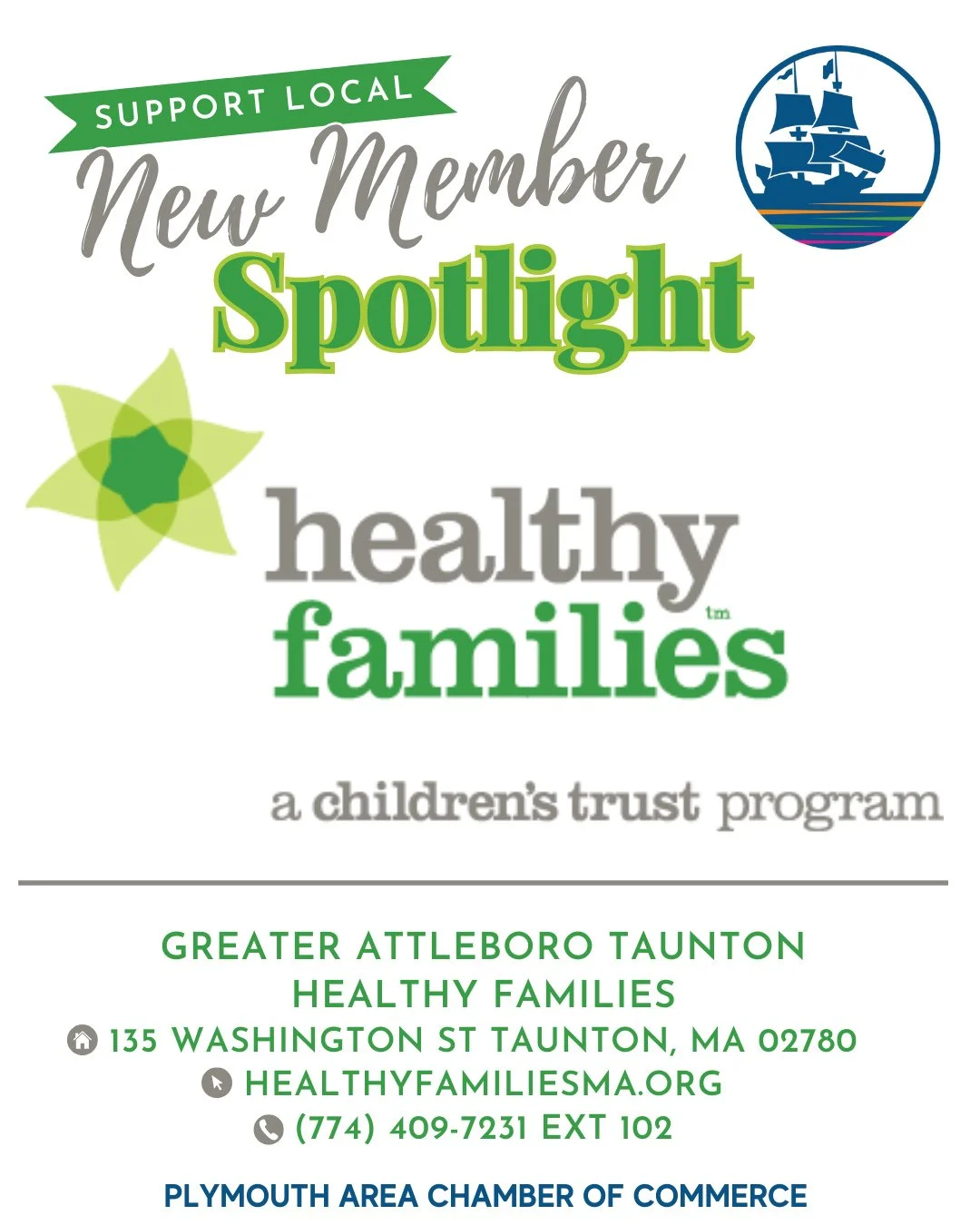 💙 Welcome Healthy Families! 💙 This non-profit, home-based program supports young, first-time parents&mdash;helping them build stable, nurturing homes and connect with local resources. 👶🌿 Greater Attleboro Taunton Healthy Families is part of a sta