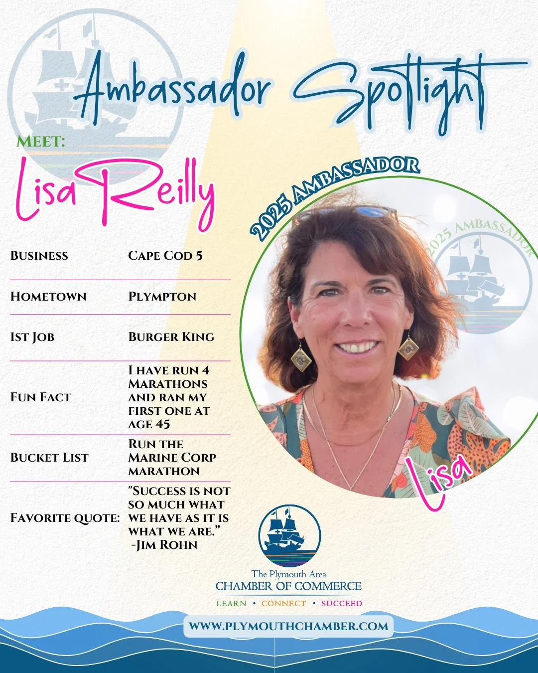 🎉👟 Happy Birthday to Lisa Reilly &mdash; Plympton&rsquo;s powerhouse, marathon runner, and the definition of success in motion! 💪🏽🏃&zwj;♀️ Wishing you a year of big wins and even bigger dreams! 🥇✨