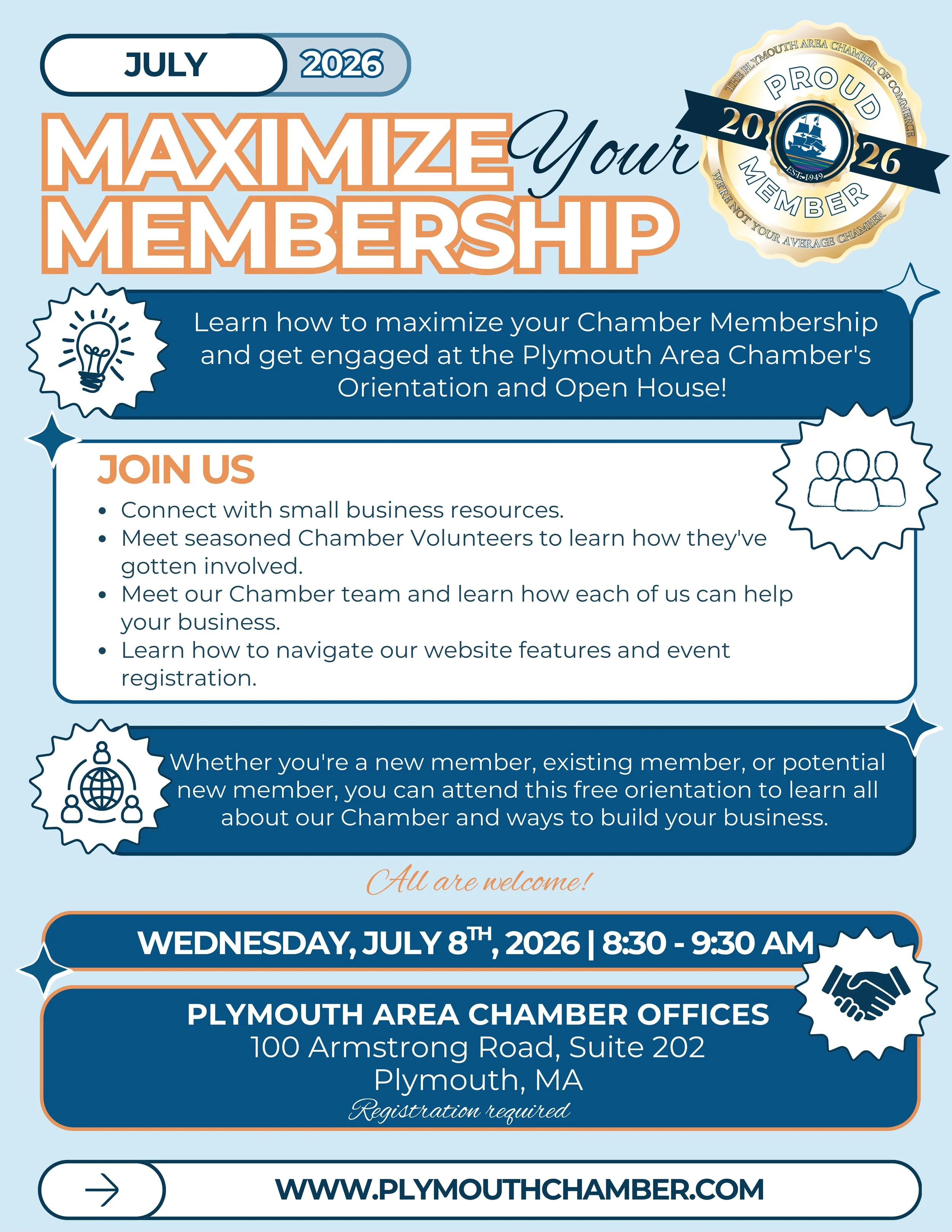 Maximize Membership Orientation