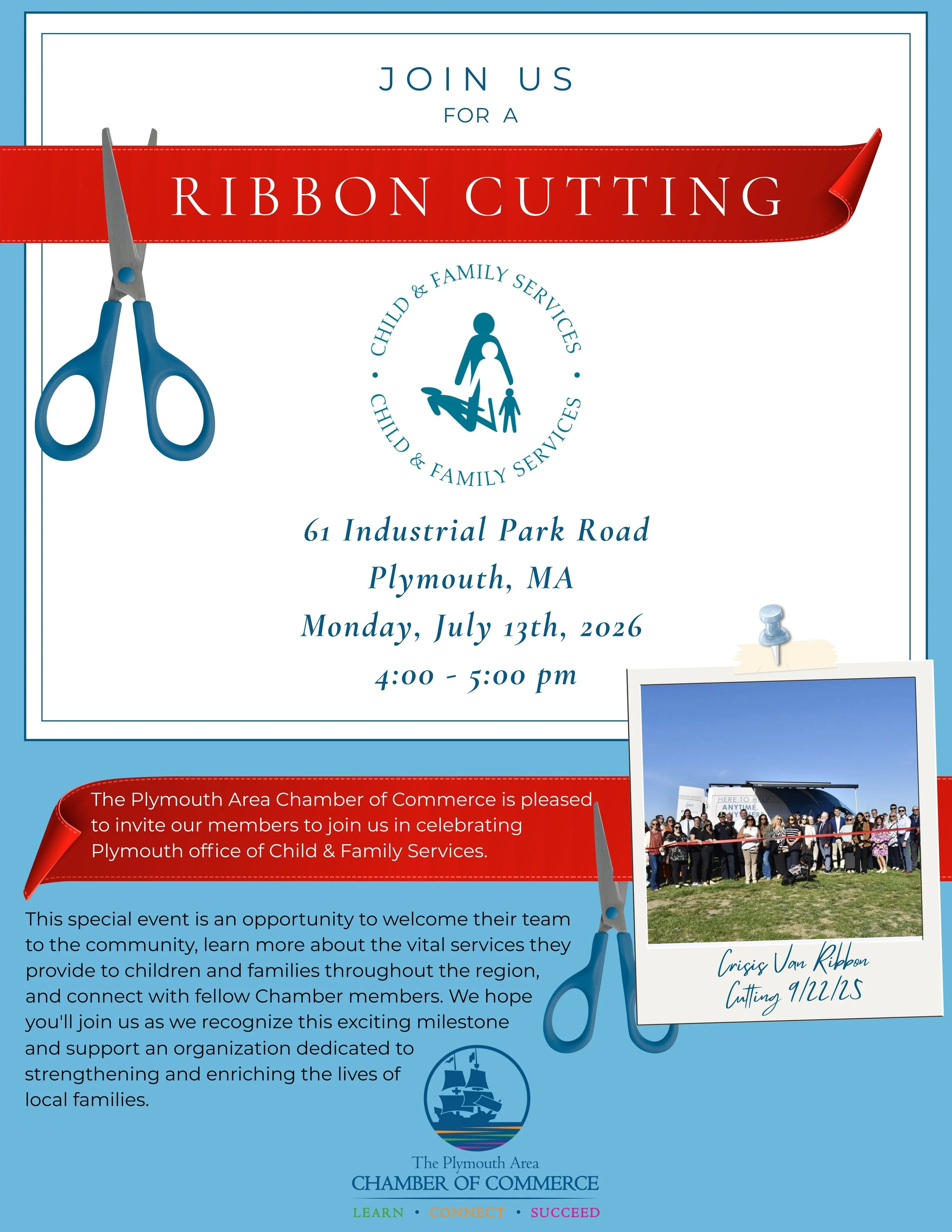 Child &amp; Family Services Ribbon Cutting