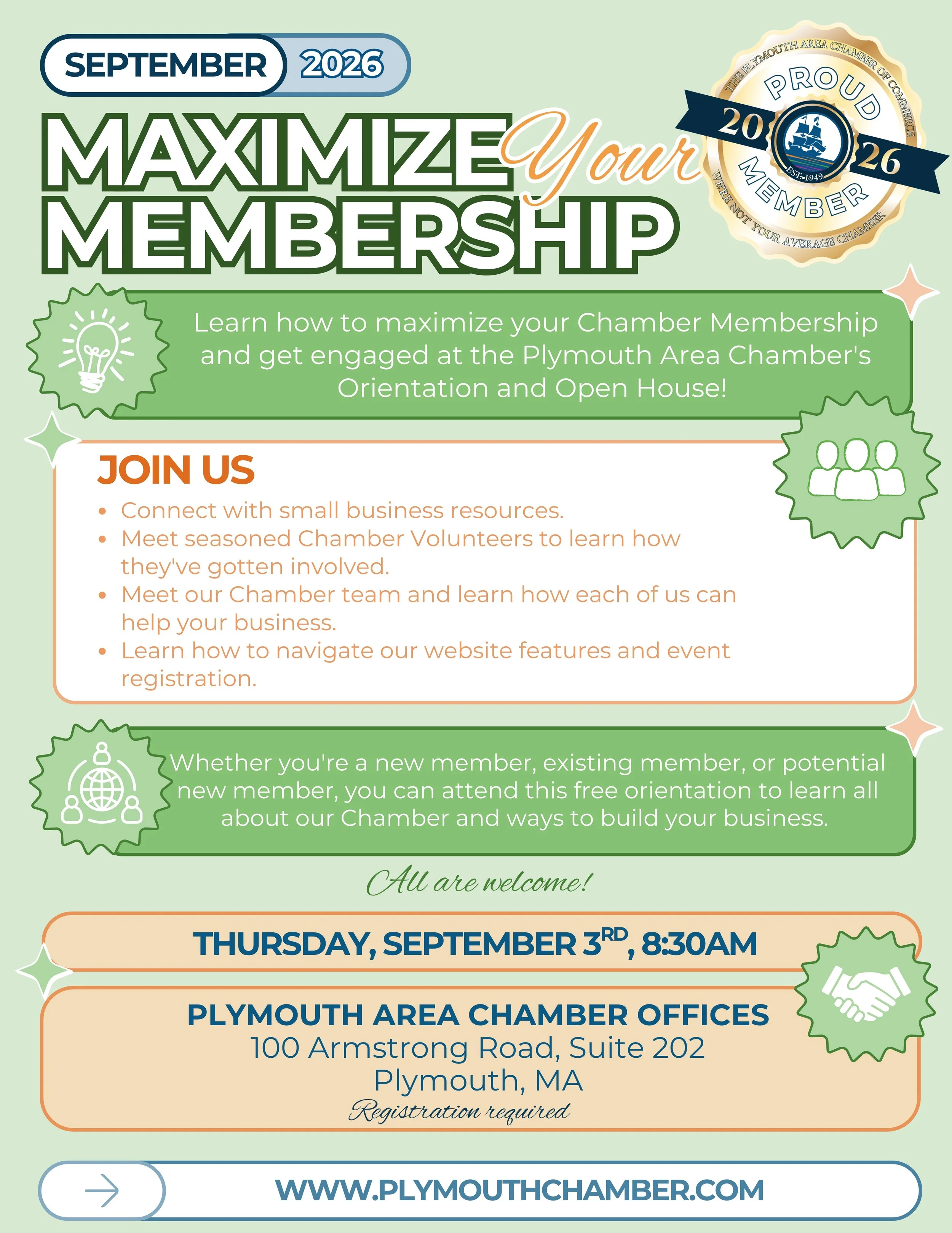 September Maximize Membership