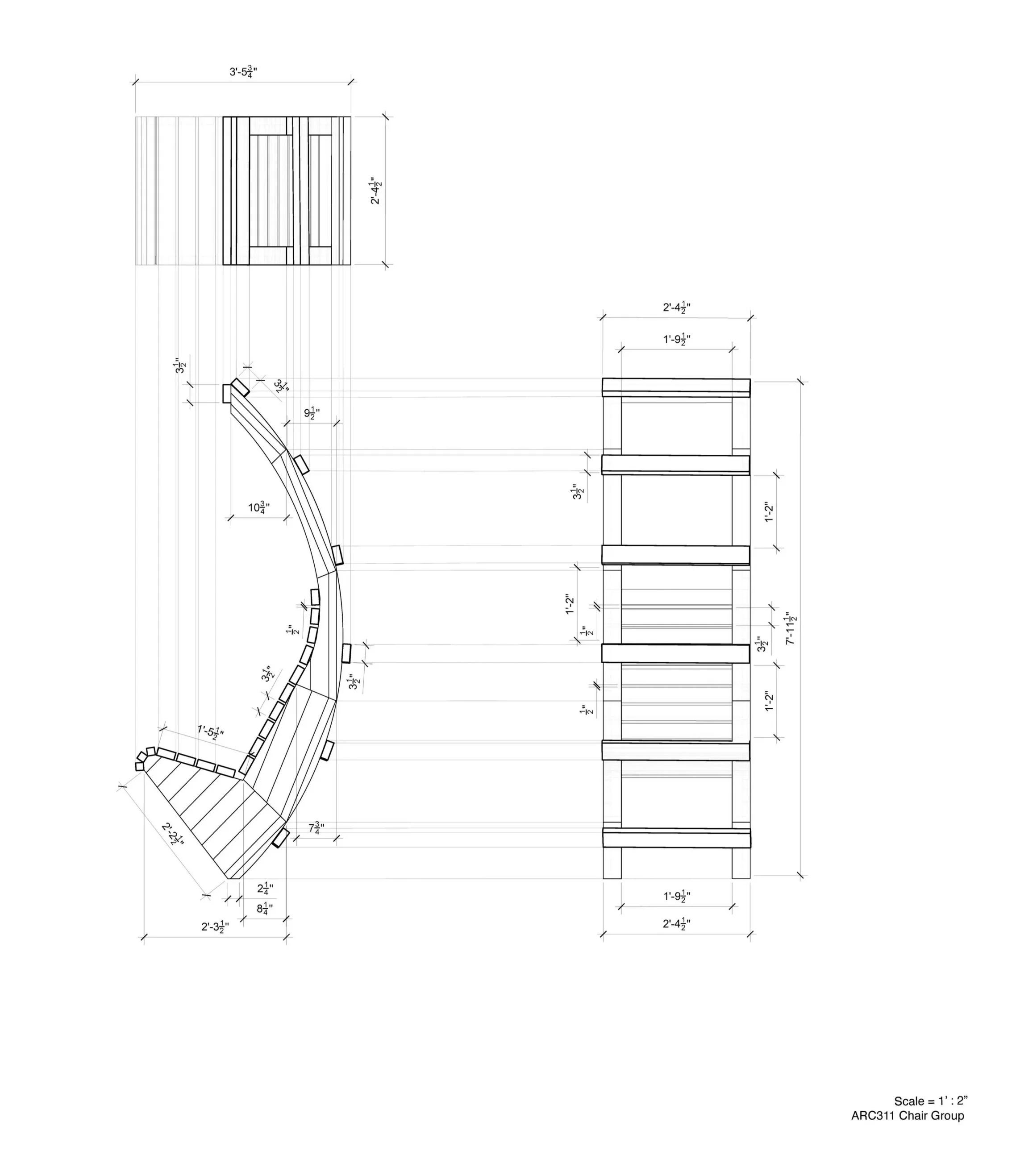 Architecture - Franken-Hut Chair Project