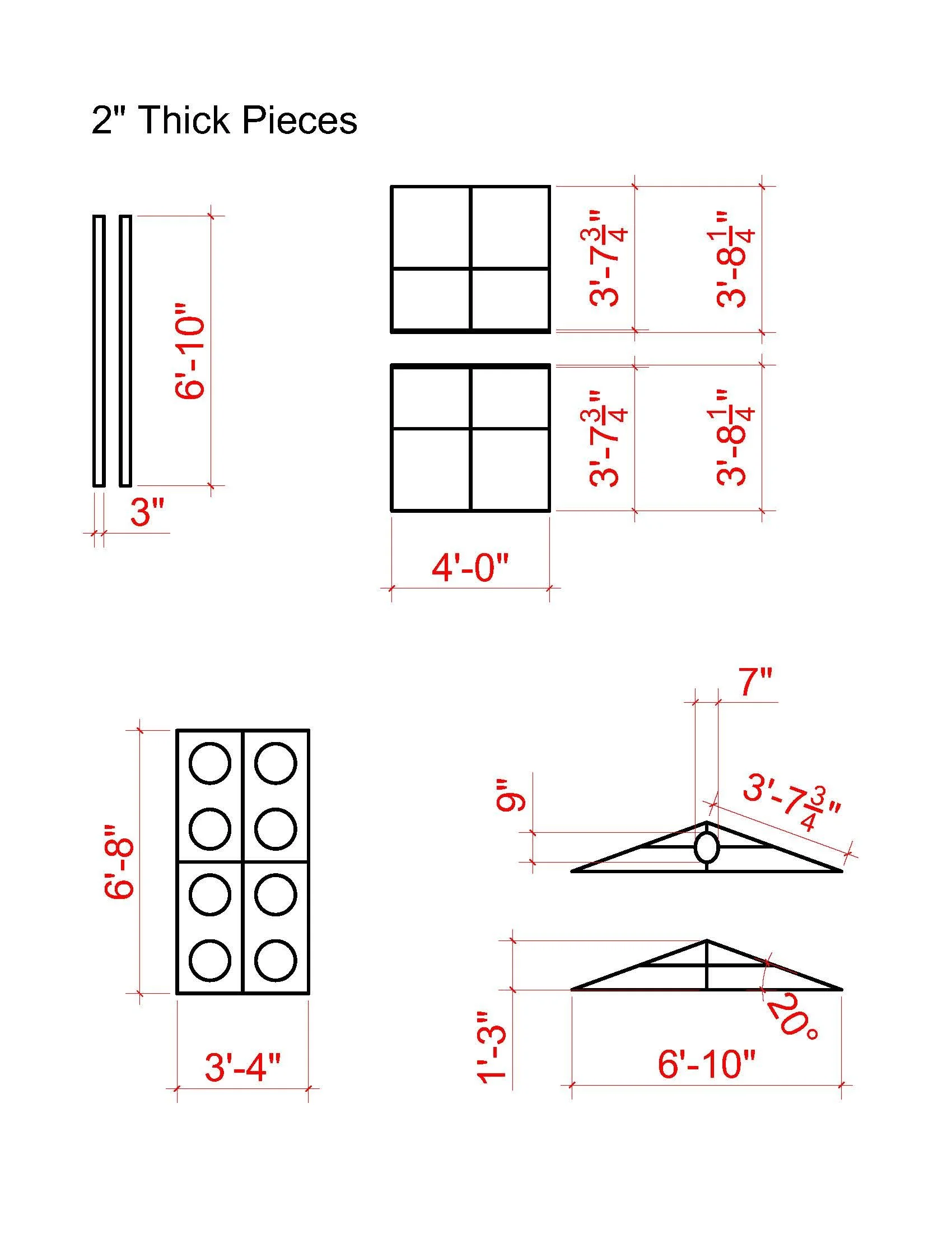 Construction package documentation (Rhino)