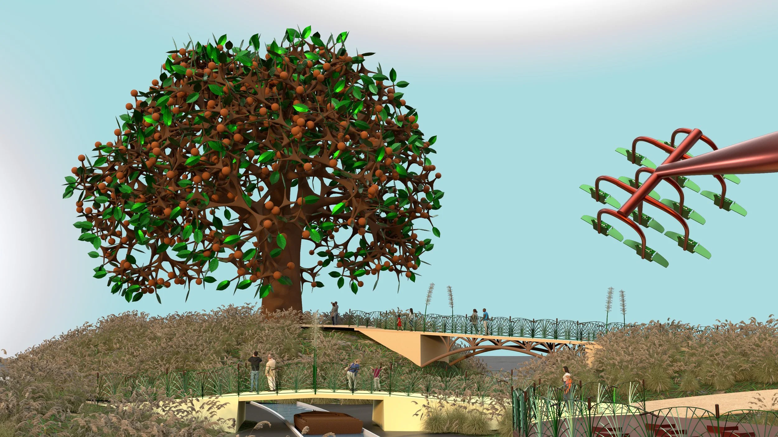 Central weenie render