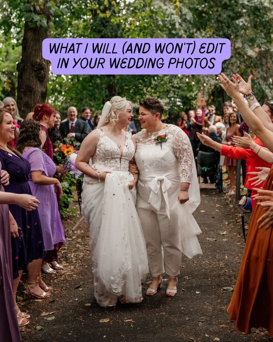 I think it's worth being really clear about how I edit, because I think people often feel a bit awkward asking about it.

My editing is warm but realistic - gentle tones, natural colour and nothing so trendy that it'll look dated in five years. What 