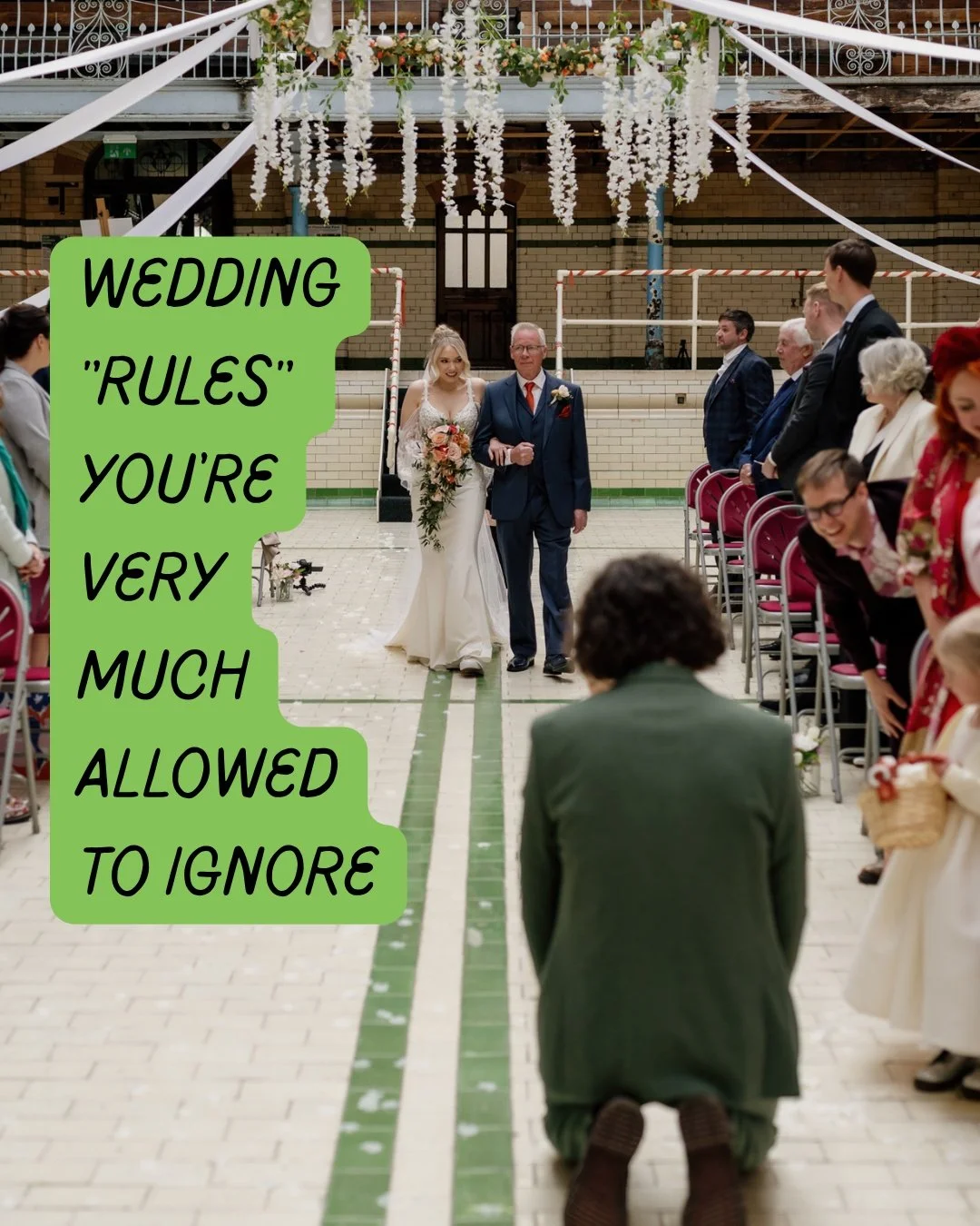 I am constantly banging on about this (sorry, not sorry), but the only opinions that matter when you're planning your wedding are yours and your partner's.

So many of the couples I work with feel a quiet pressure to do things a certain way, even whe