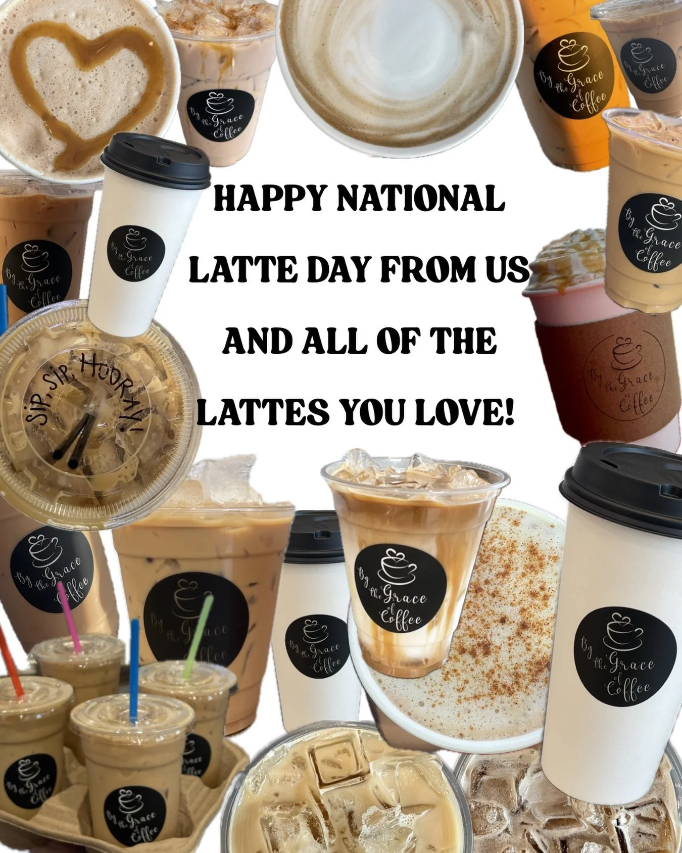 ☕✨ Happy National Latte Day! ✨☕

There&rsquo;s just something about a perfectly crafted latte &mdash; smooth espresso, velvety steamed milk, and that first warm sip that feels like a little hug in a cup. 🤍

Today we&rsquo;re celebrating the drink th