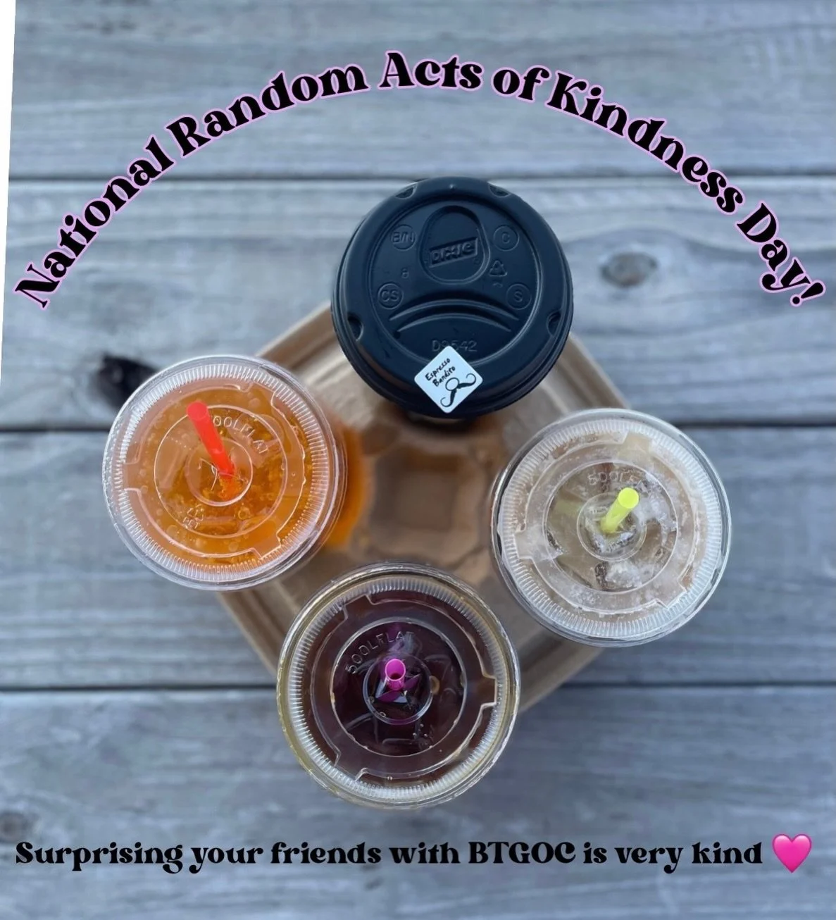 Today is National Kindness Day, and if there&rsquo;s one thing we believe in around here, it&rsquo;s that the smallest gestures can make the biggest impact. 💛

A smile at the window.
Paying for the car behind you.
Holding the door.
Speaking life int