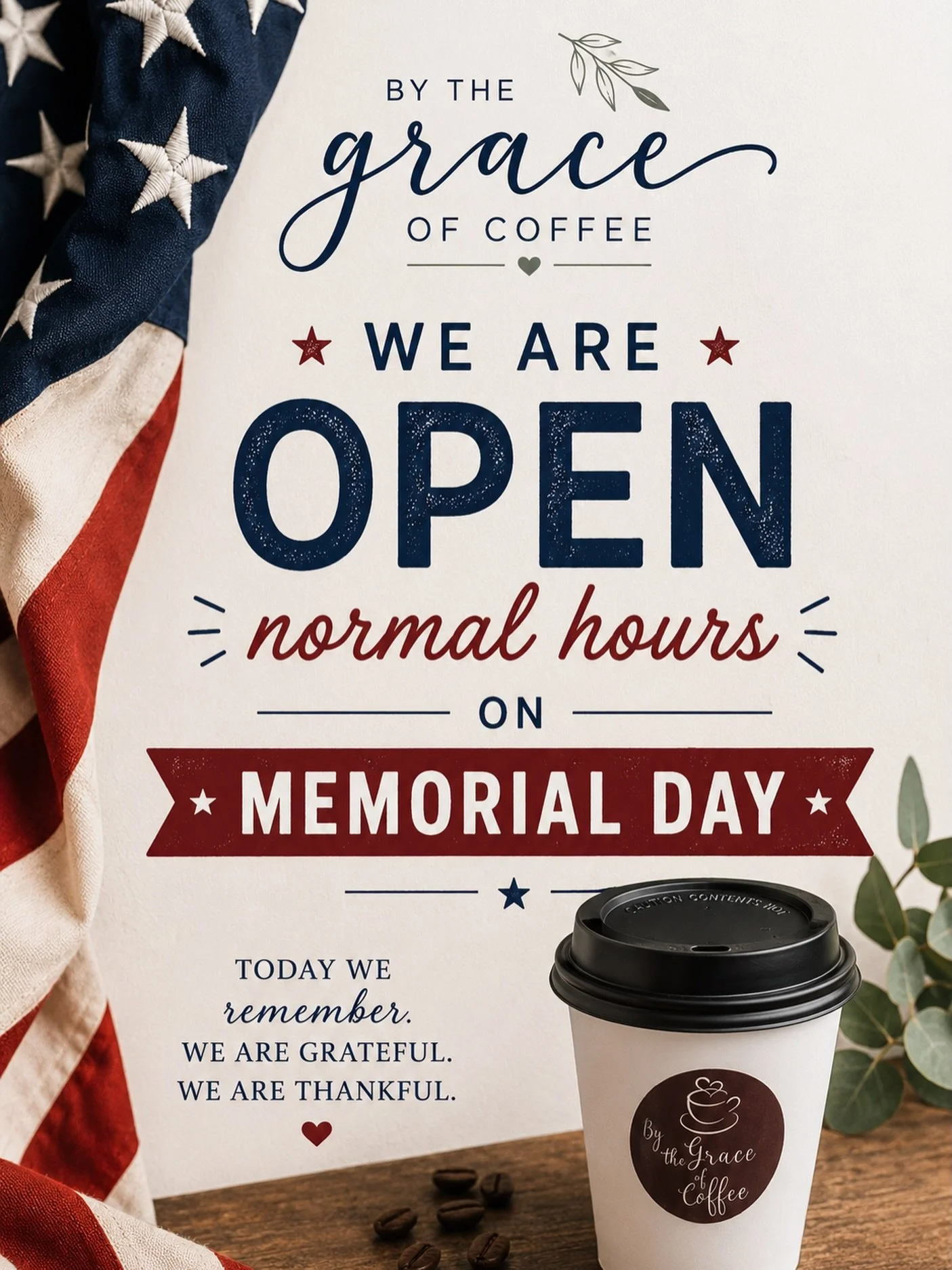 Today we pause to remember and honor the brave men and women who made the ultimate sacrifice for our freedom. 🇺🇸❤️

From all of us, thank you to those who served, those we&rsquo;ve lost, and the families who continue to carry their legacy.

We are 