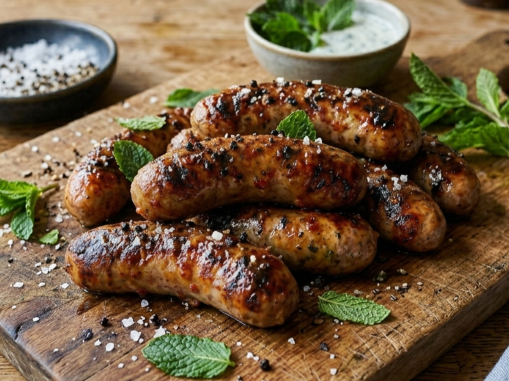 Lamb & Mint Sausages
