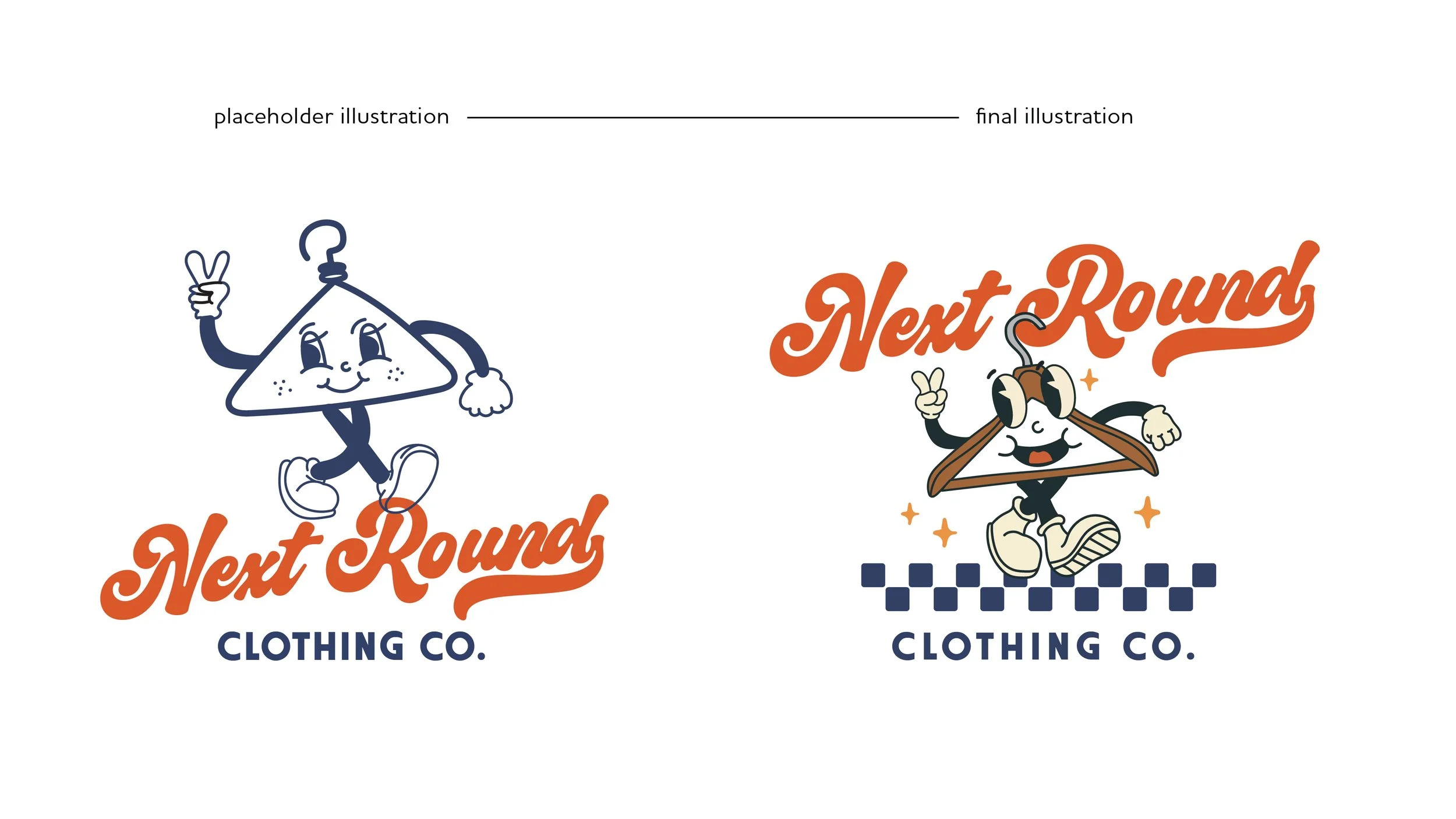 Initial sketches and type explorations