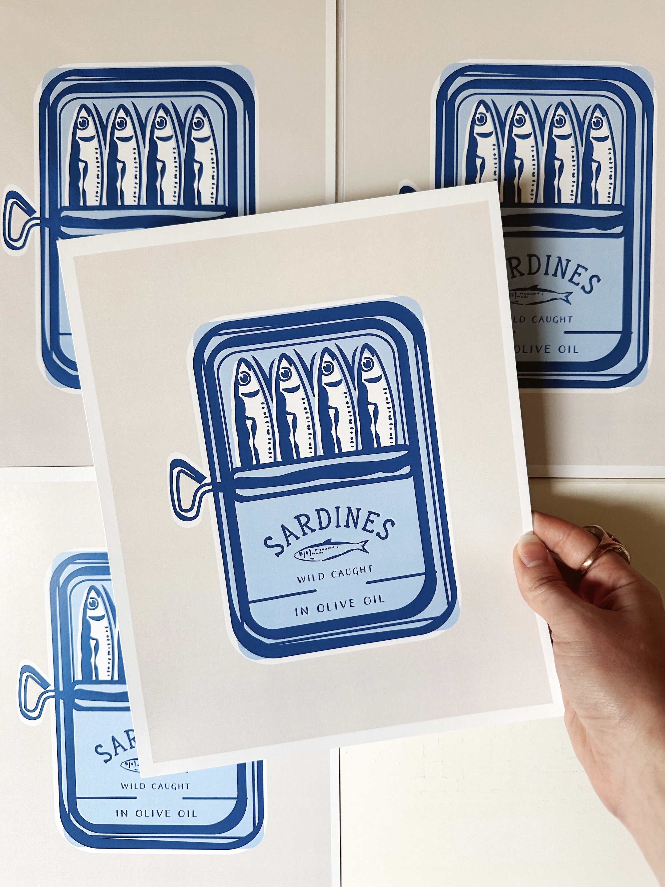 Sardines Print