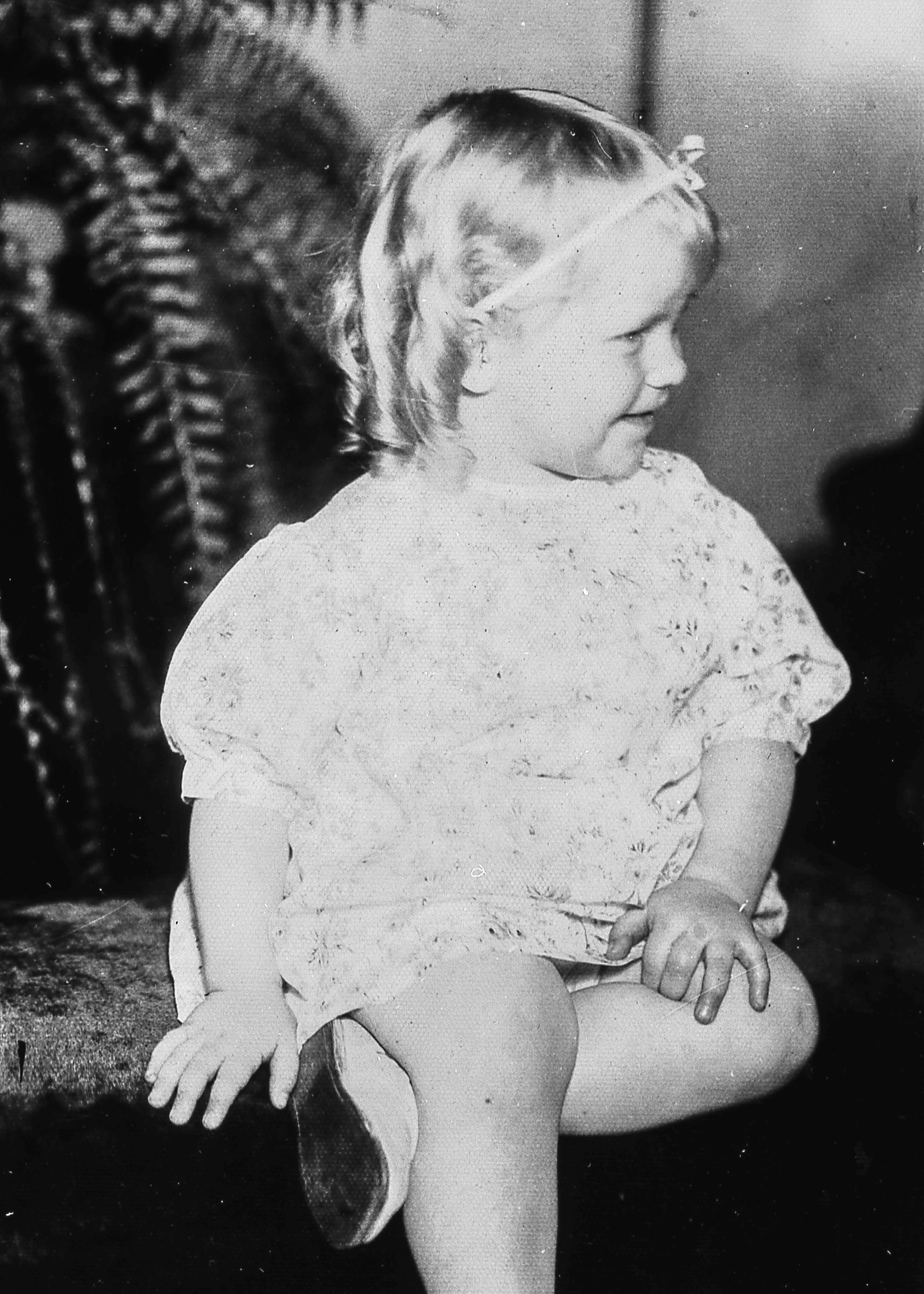 Mary Francis Anderson - 1 or 2 yrs old