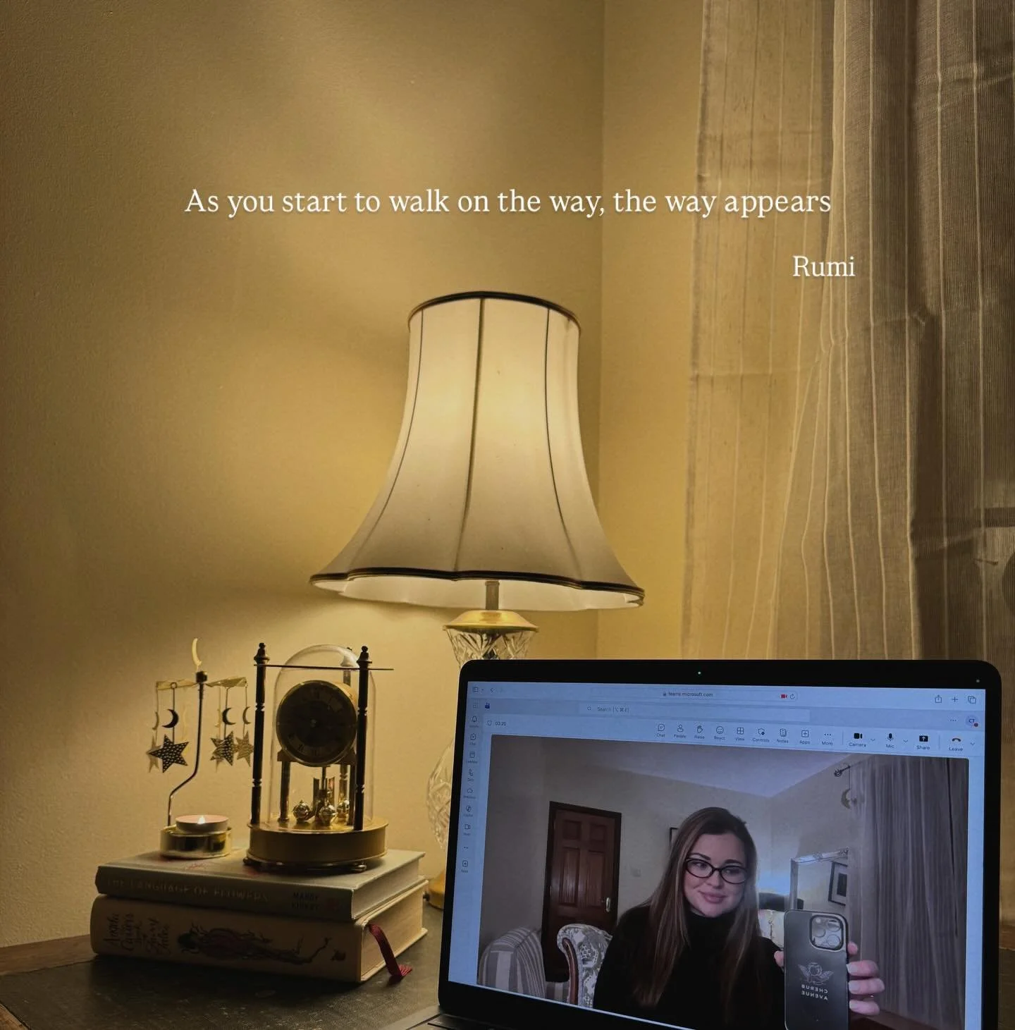 company for the journey, online or in person✨