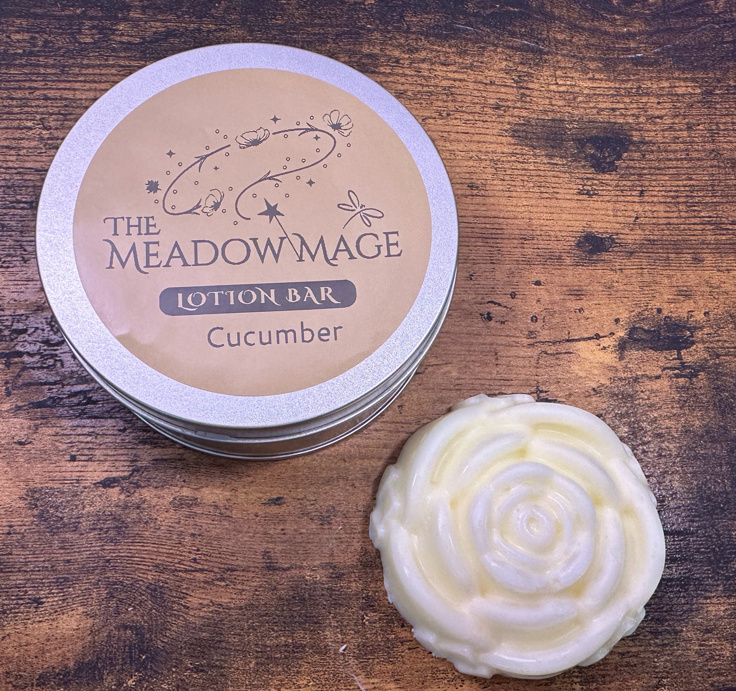 Cucumber or Cucumber Melon Lotion Bar