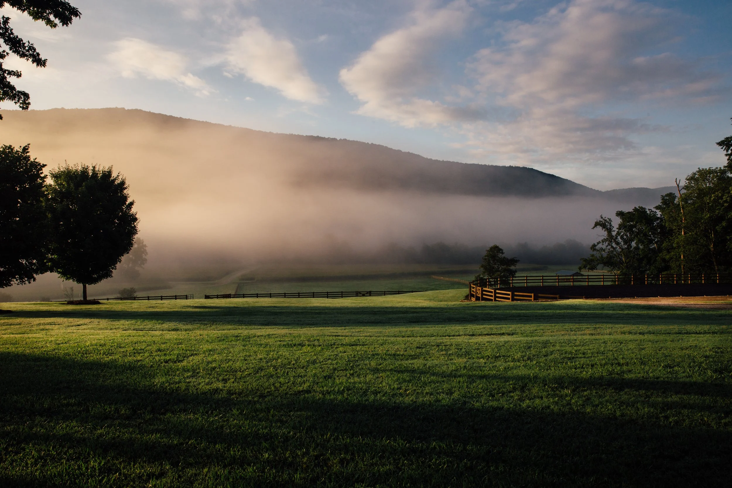 North Georgia Farm Sunrise