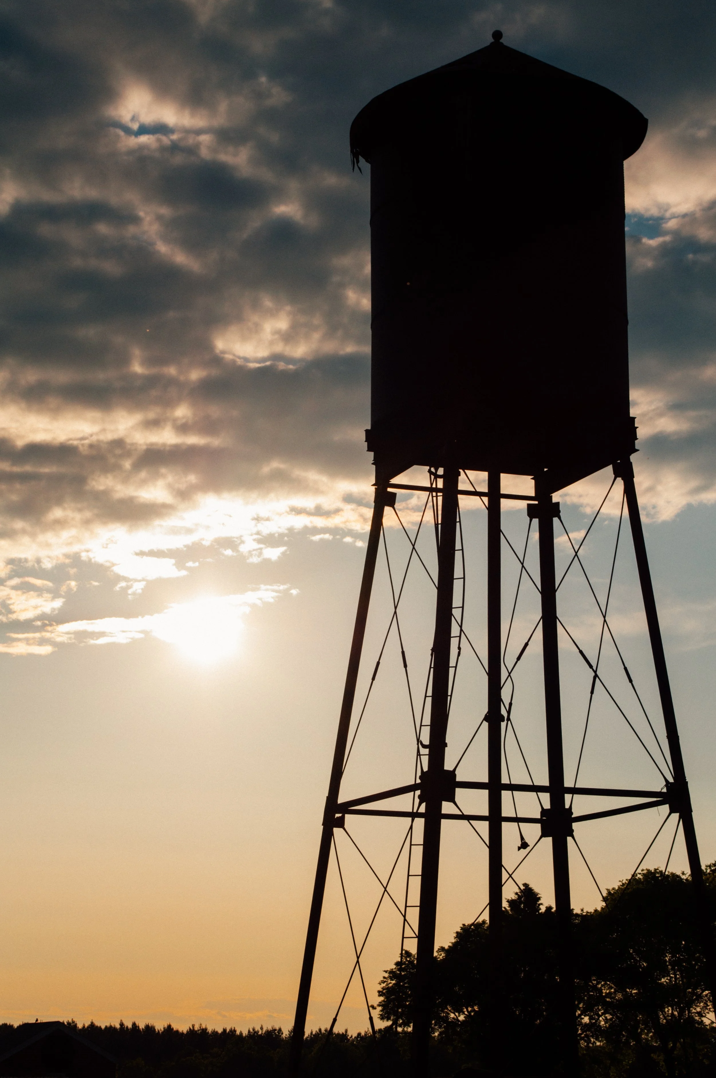 Sunset Water Tower