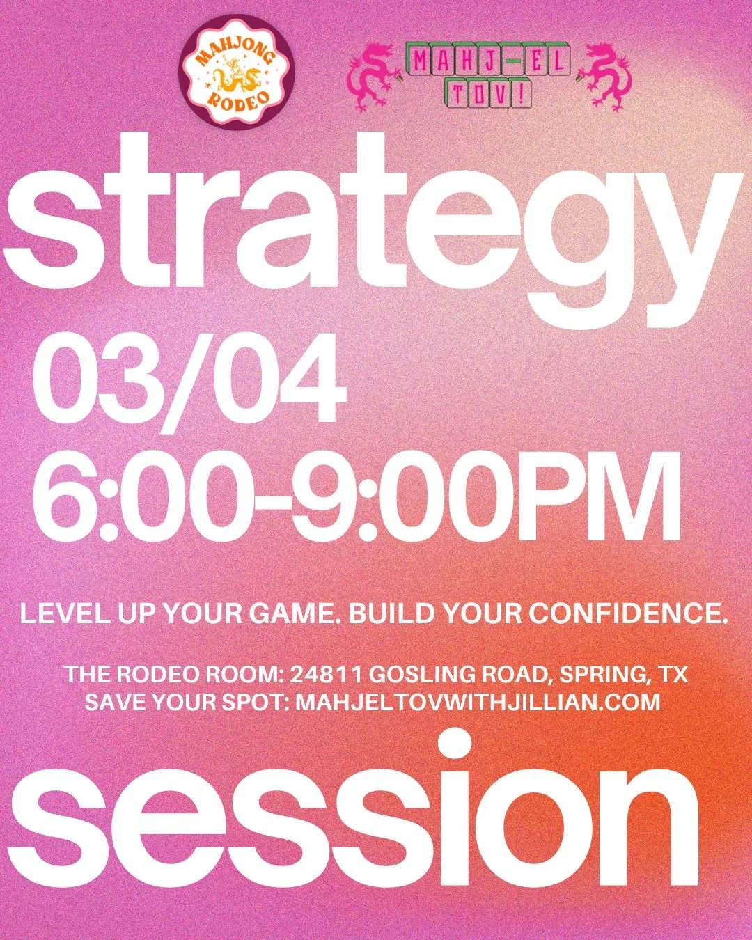 Strategy Session @ The Rodeo Room