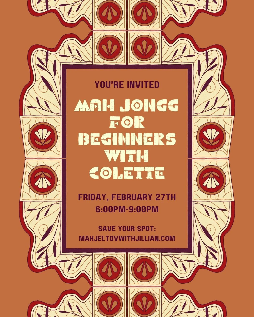 Private Party: Mah Jongg for Beginners with Colette