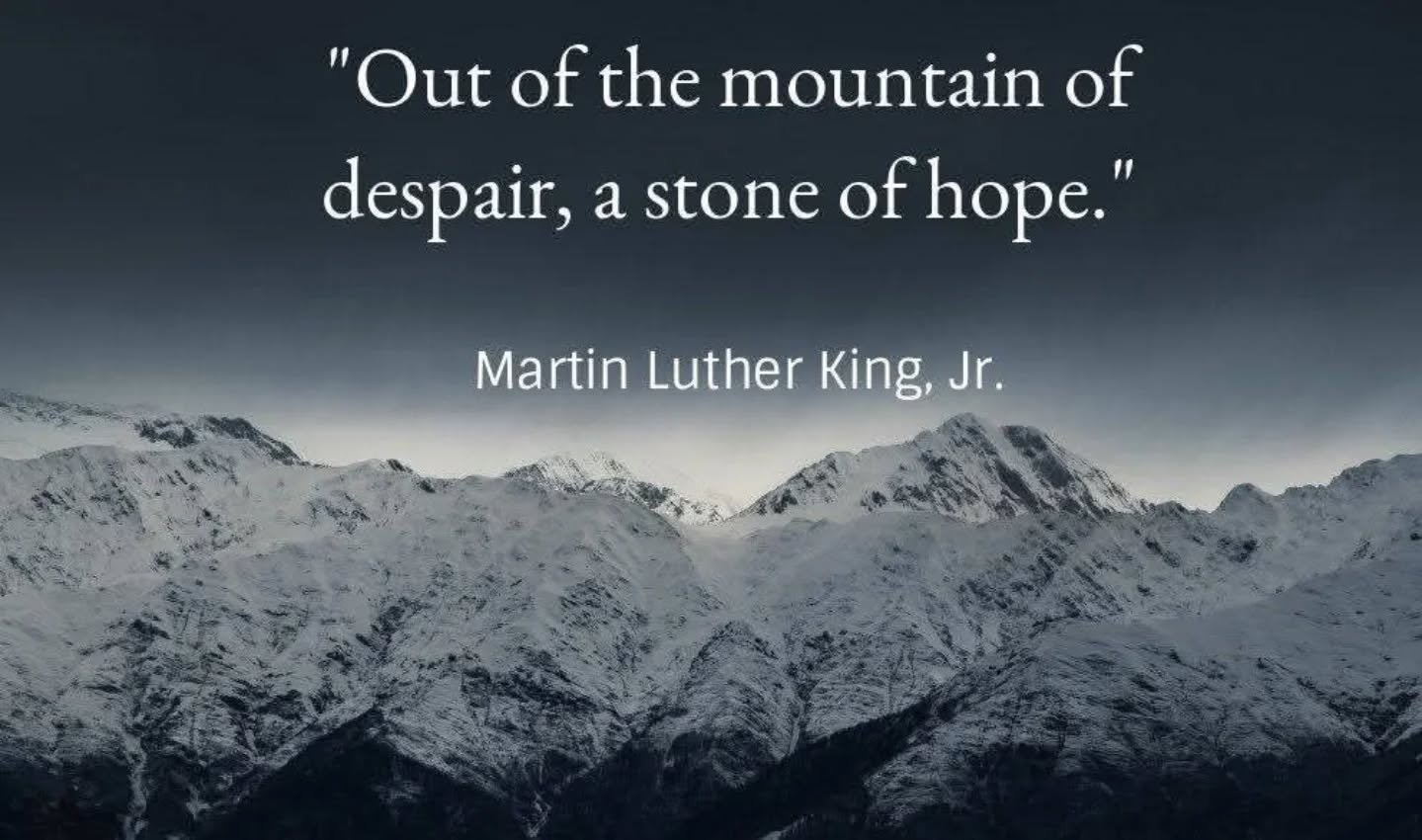 May we all find a stone of hope to heal our past, be grateful for our present, and become resilient, seen, and heard in all the years to come.
-Brenda B Mental Wealth