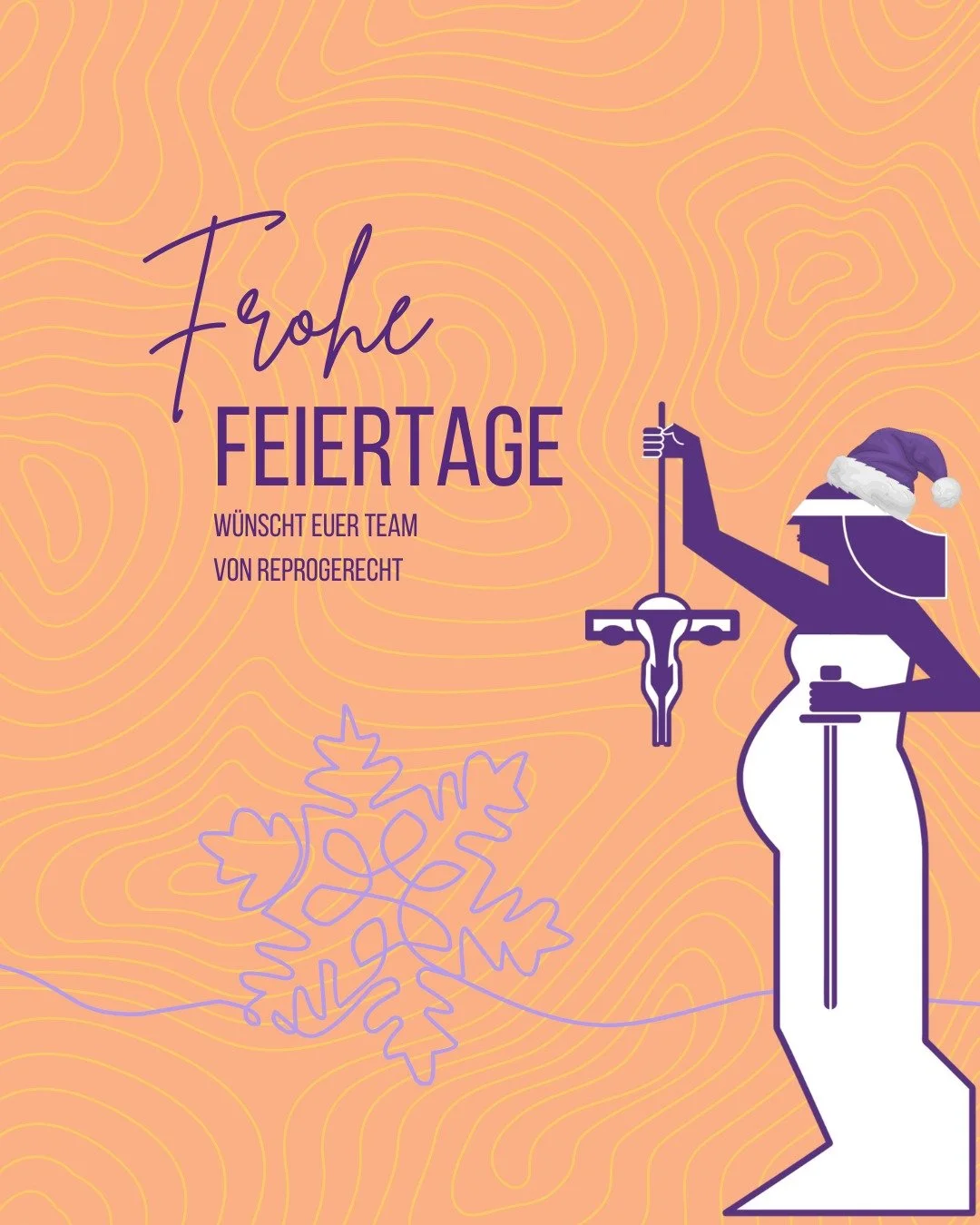 Wir von ReproGerecht w&uuml;nschen euch Frohe Feiertage 🎉

#reproductiverights #reproduktuvegerechtigkeit #weihnachten #frohefeiertage