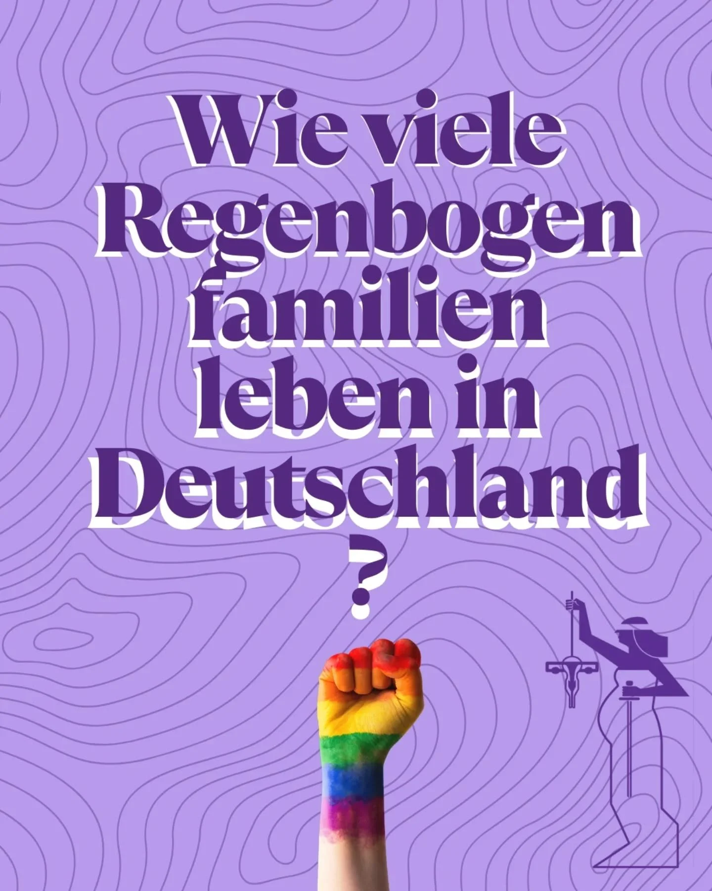 Familie ist vielf&auml;ltig. 🌈

2024 lebten in Deutschland rund 31.000 Regenbogenfamilien mit etwa 50.000 Kindern.
Zahlen wie diese zeigen: Familie hat viele Formen.

Quelle: Destatis / Mikrozensus 2024

#reprogerecht #queer #elternschaft #elternsch