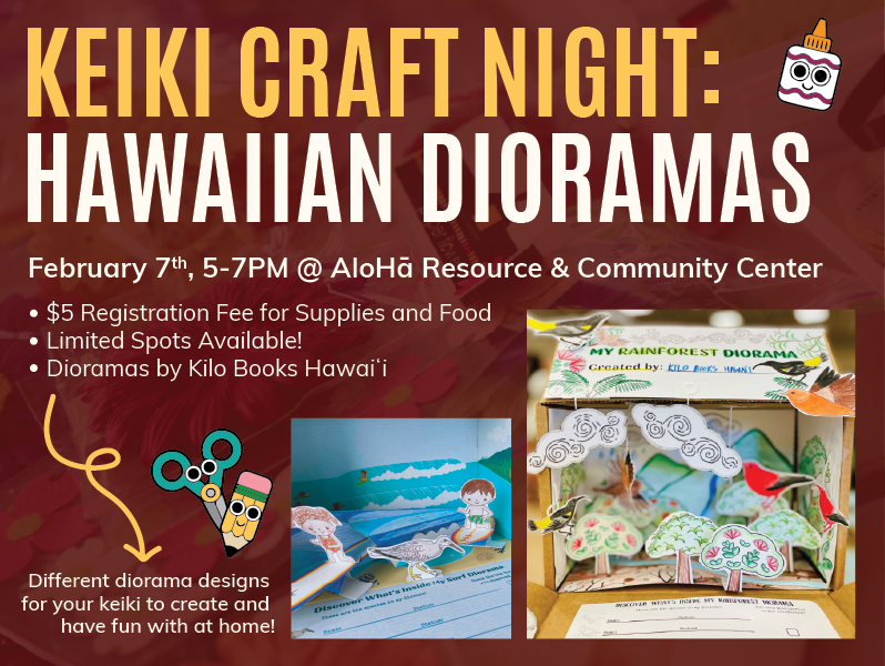 Keiki Craft Night: Dioramas