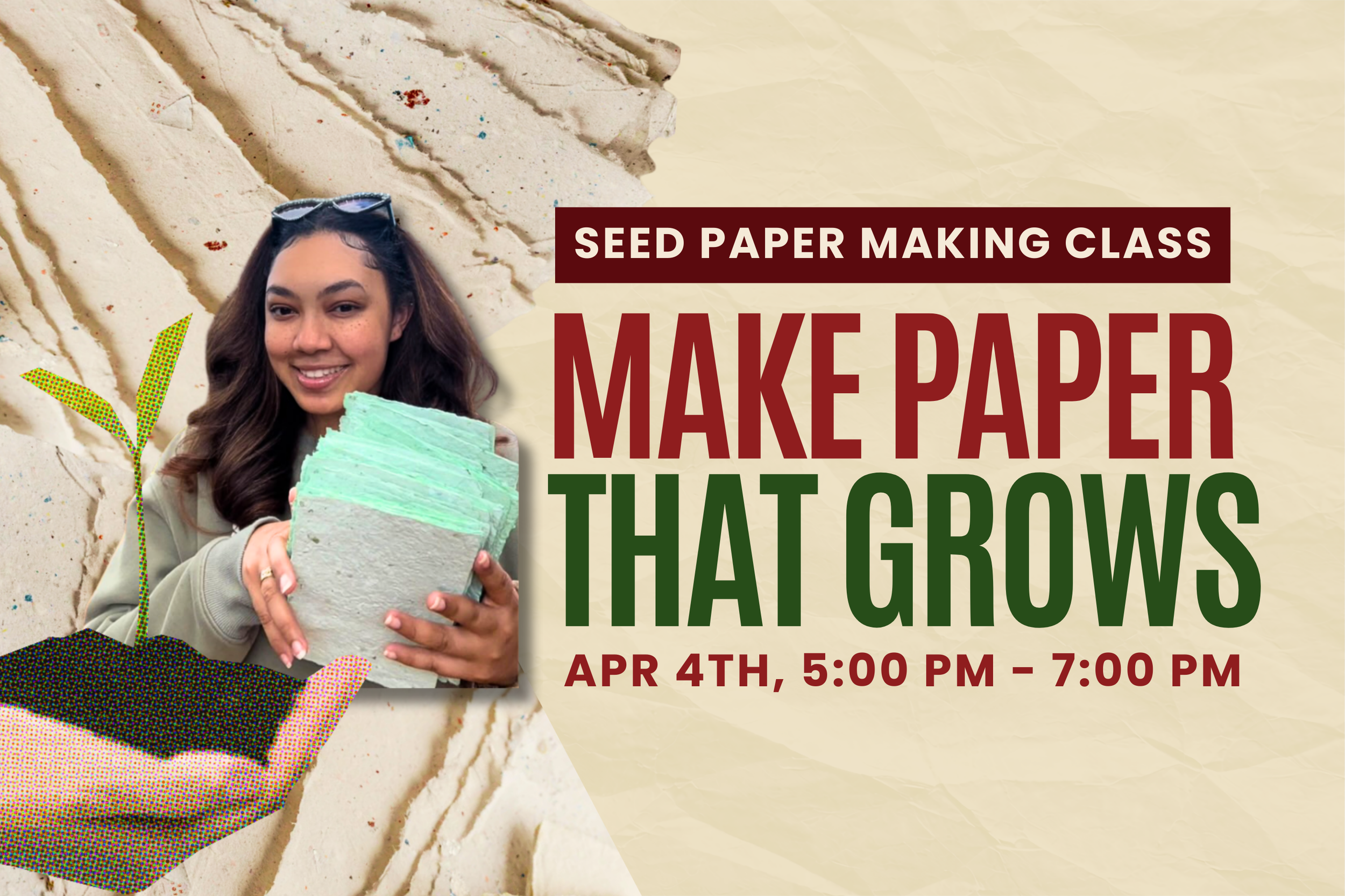 Seed Paper Making Workshop