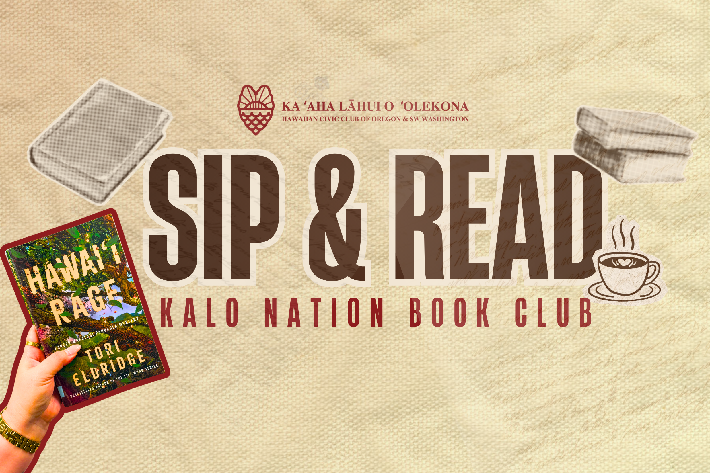 Sip &amp; Read KALO Nation Book Club