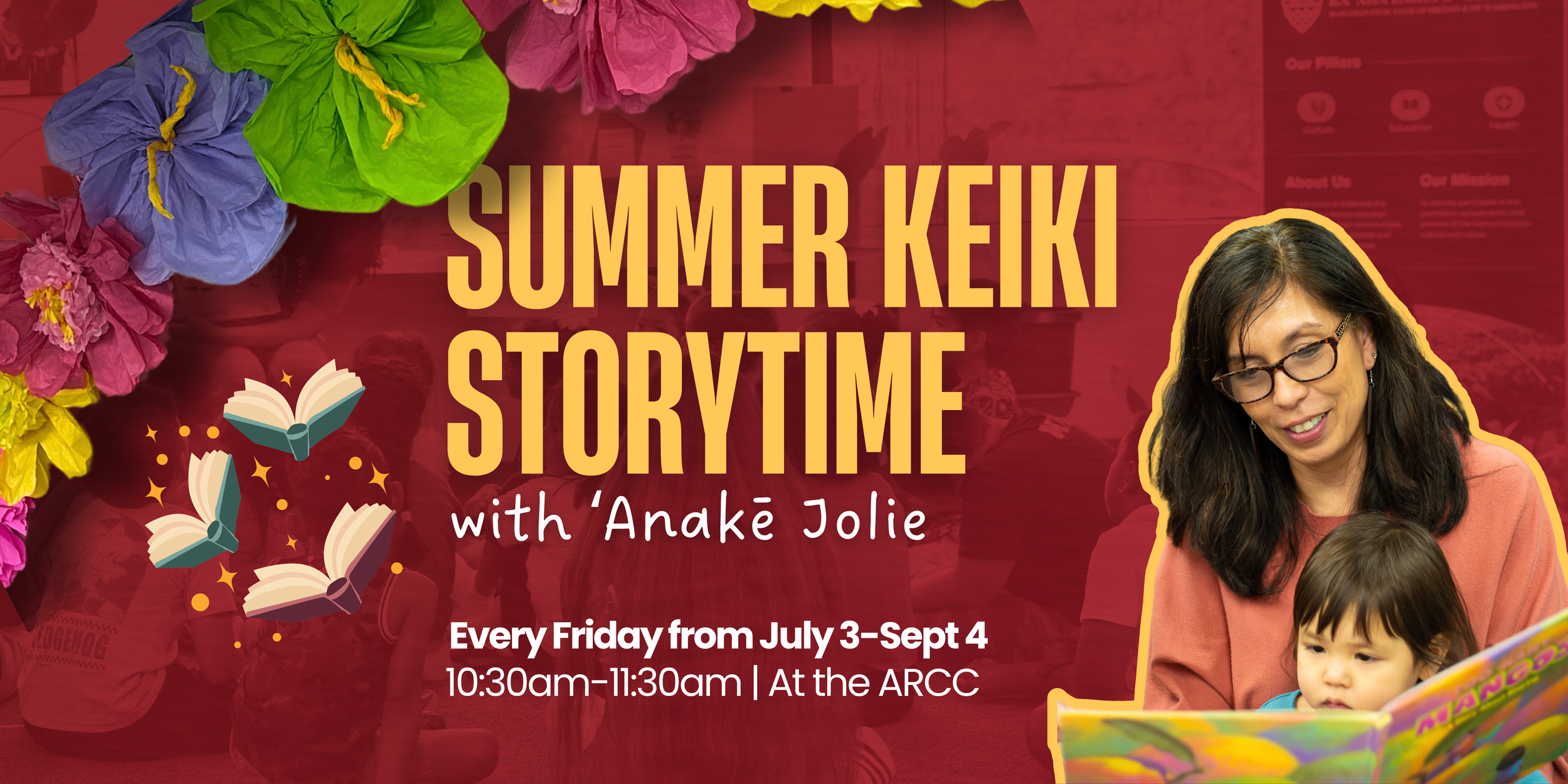 Summer Keiki Storytime Every Friday