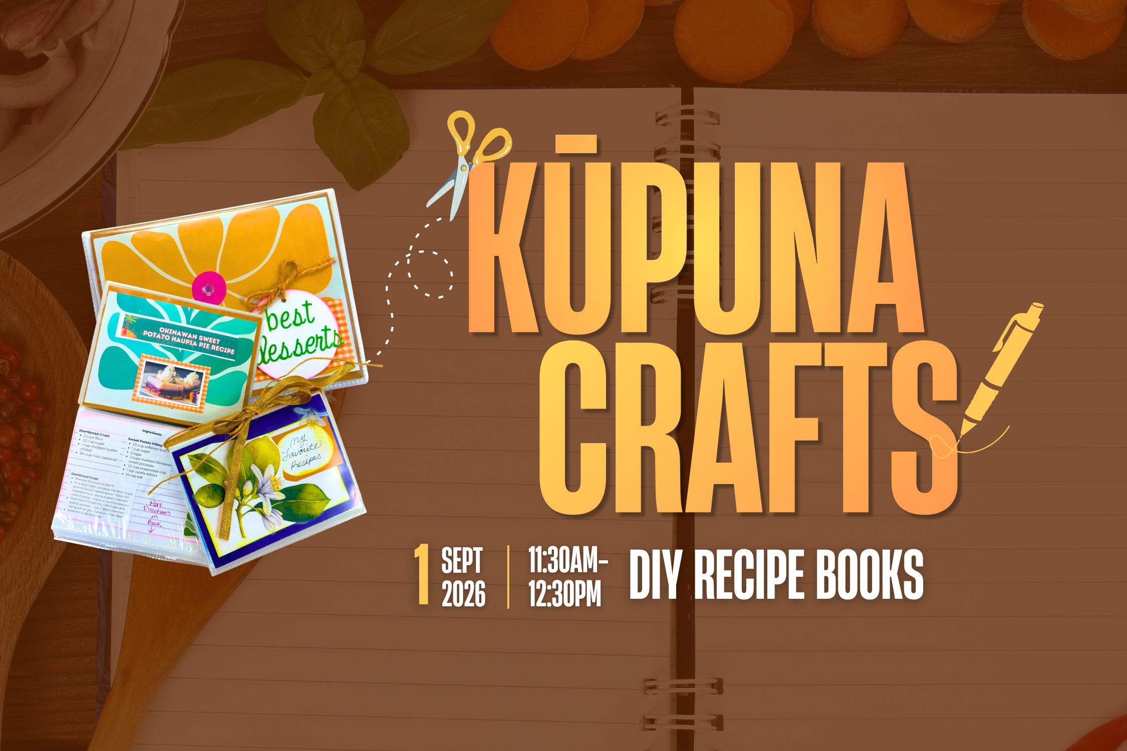 Kūpuna Crafts: DIY Recipe Books