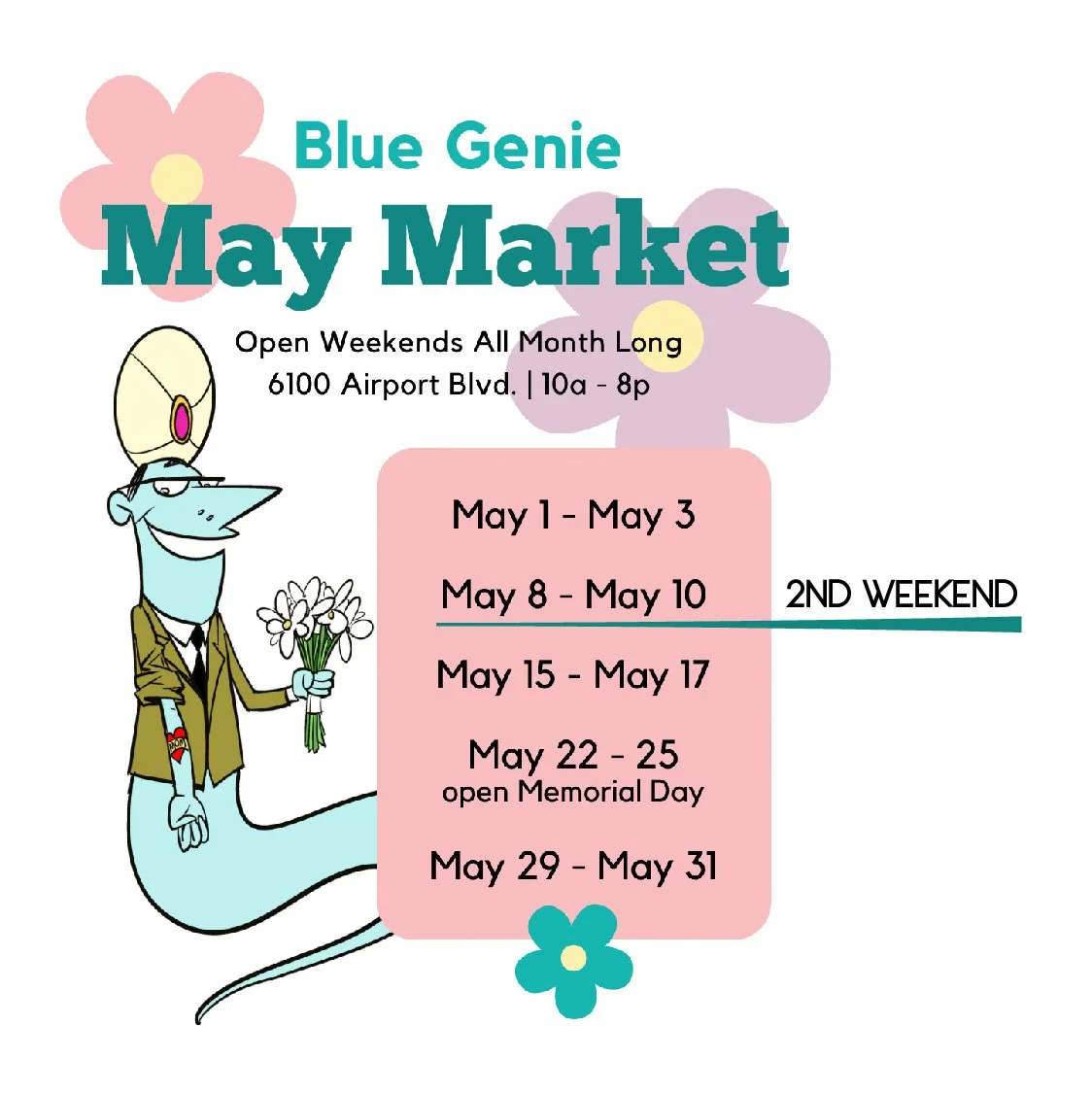 Blue Genie Art Bazaar (2nd Weekend)