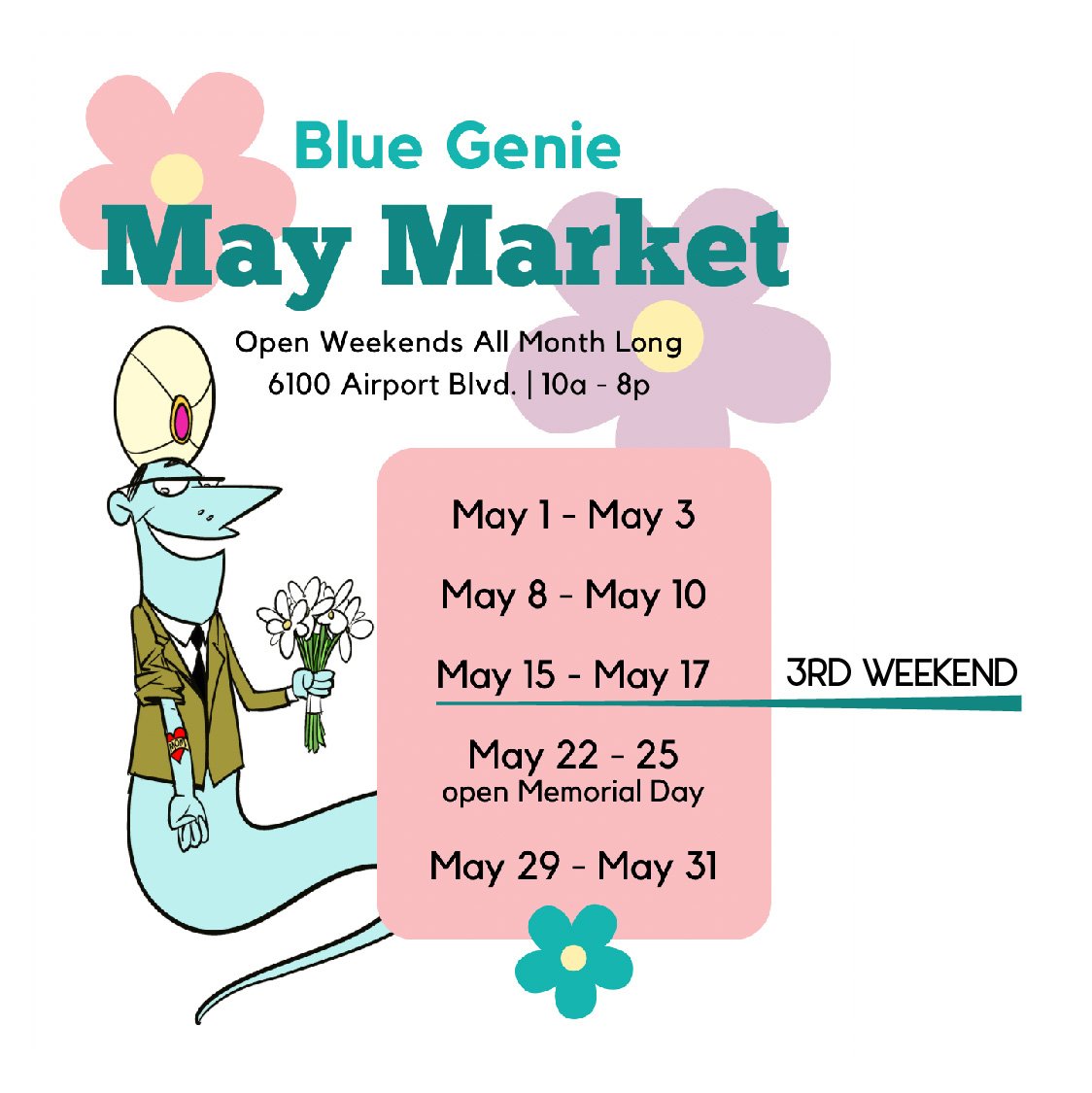 Blue Genie Art Bazaar (3rd Weekend)