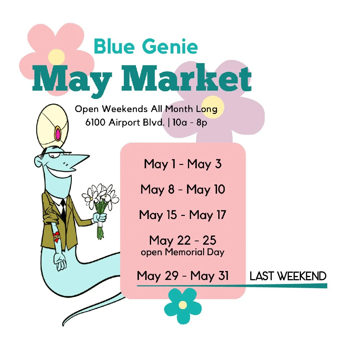 Blue Genie Art Bazaar (Last Weekend)